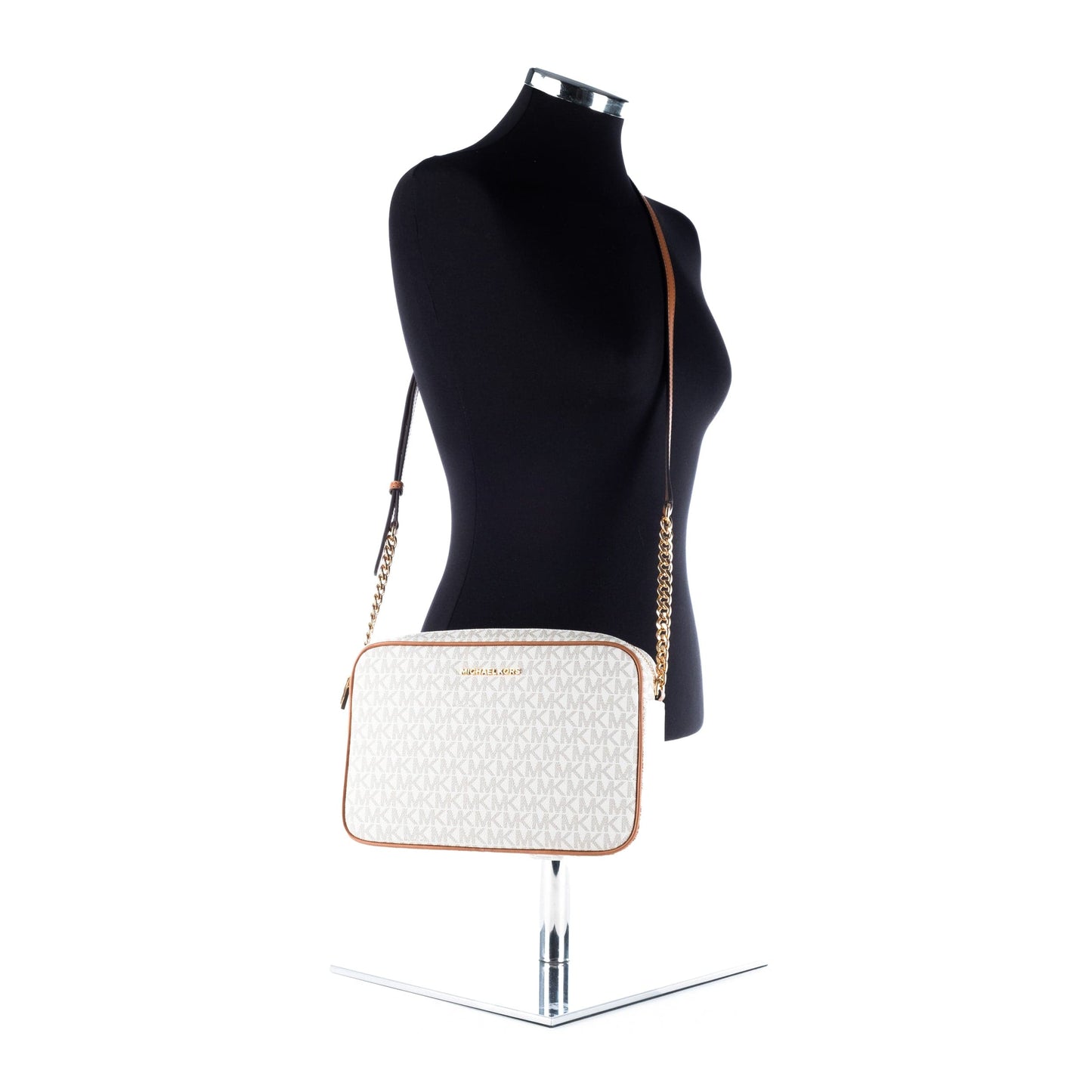 Bolsa de Ombro Bege Michael Kors