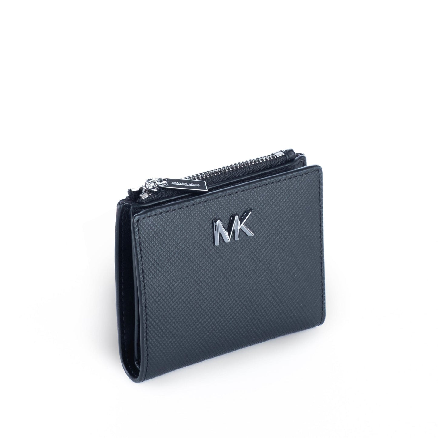 Porta Moedas Michael Kors Preto com Logótipo MK Metálico