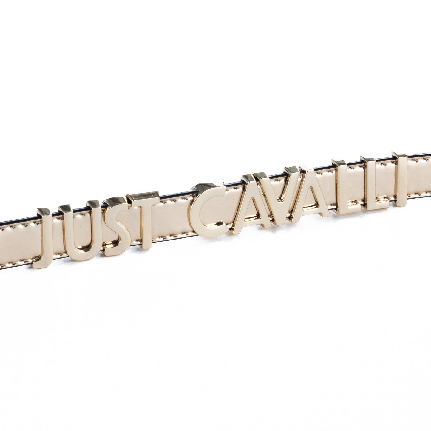 Cinto Mulher Just Cavalli Dourado com Fivela Metálica