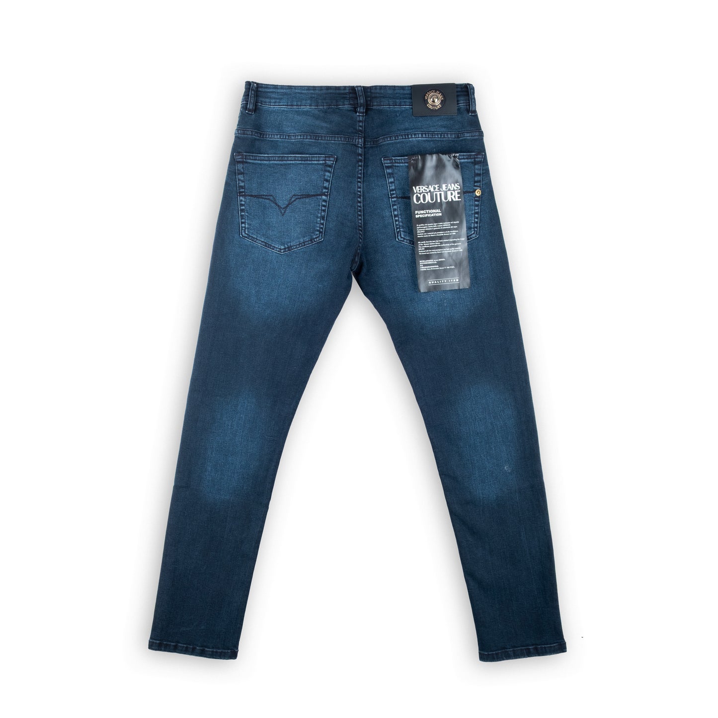 Calças Jeans Homem Versace Couture Azul Clássico