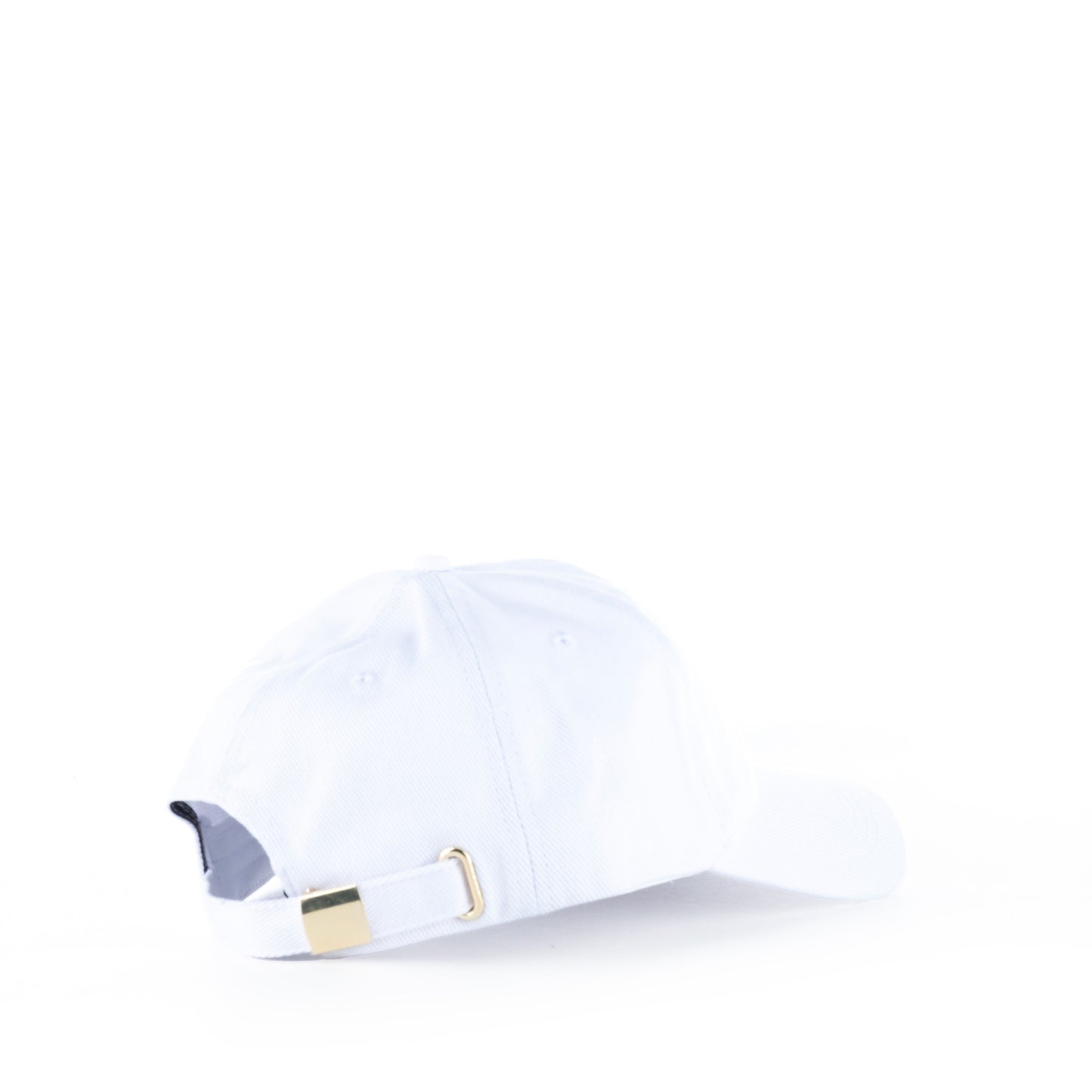 Boné Unissexo Versace Jeans Couture Branco com Logo Dourado