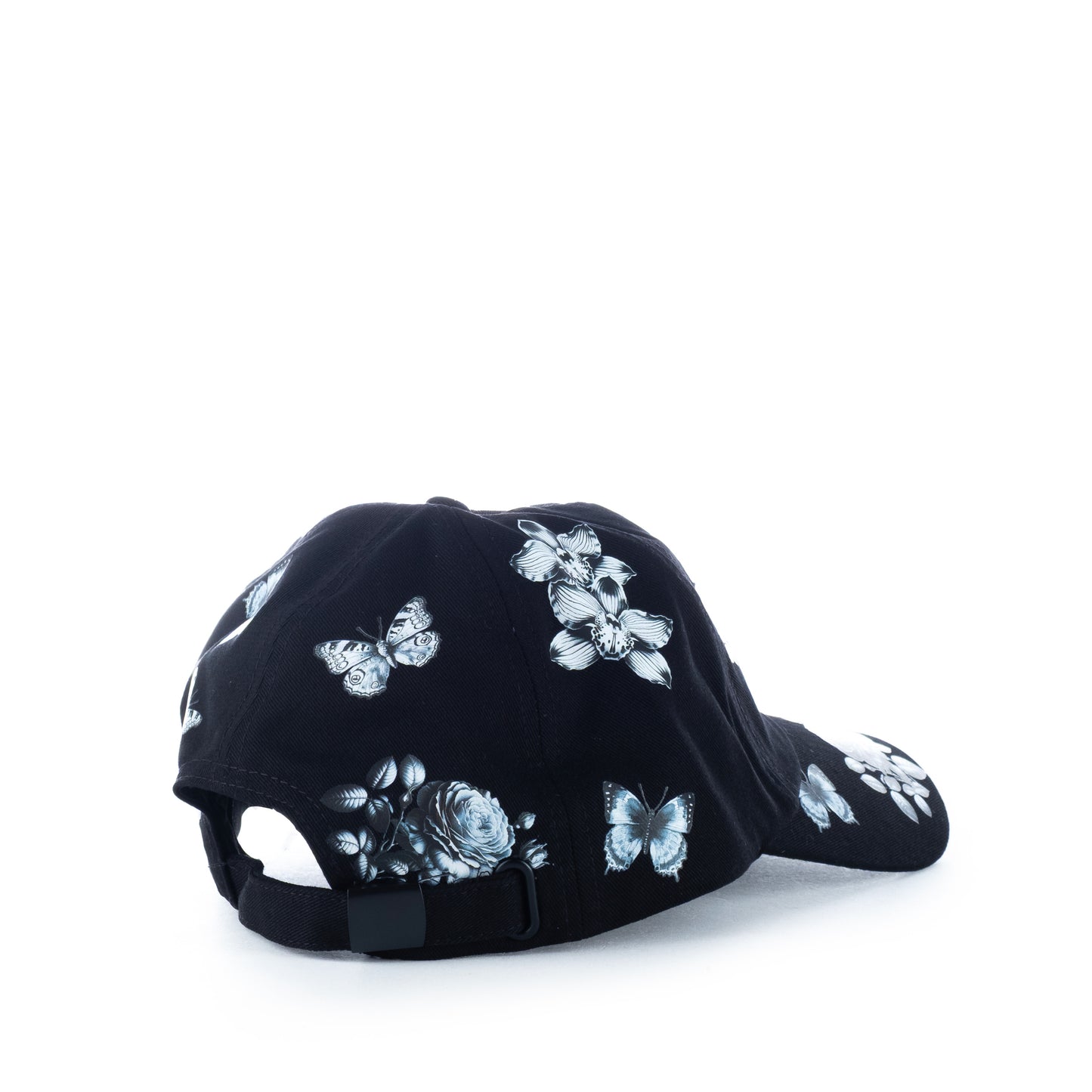 Boné Unissexo Versace Jeans Couture Preto Floral Exclusivo