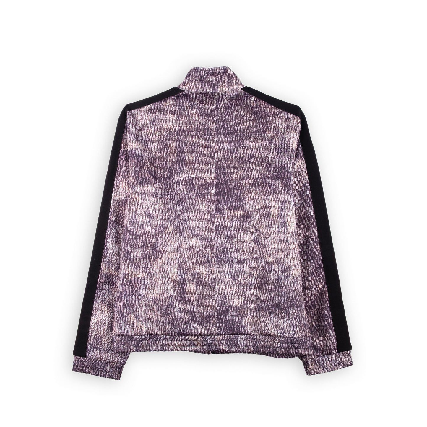 Casaco Homem Just Cavalli Multicolor Padrão Abstrato com Fecho Zip