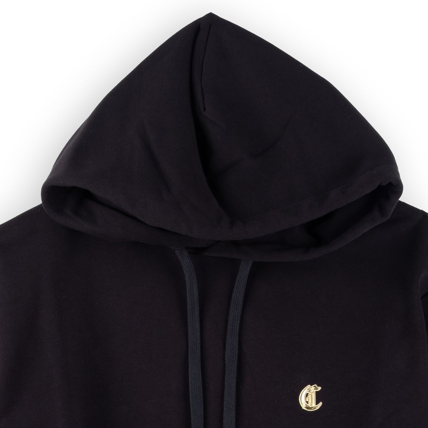 Casaco Homem Just Cavalli Preto Hoodie com Capuz e Logo Discreto
