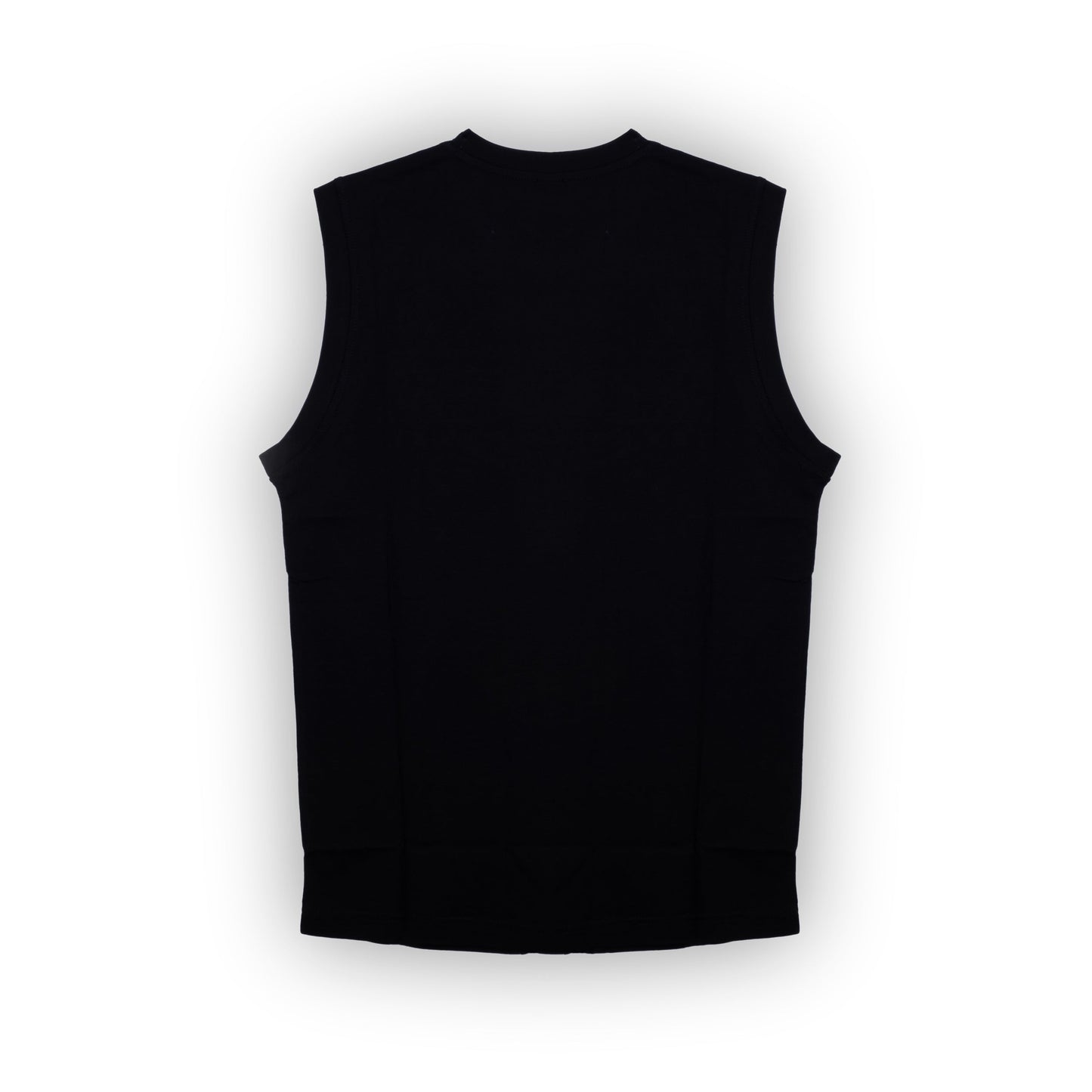 T-Shirt Caveada de Homem Diesel Preta com Logótipo Frontal DENIM DIVISION