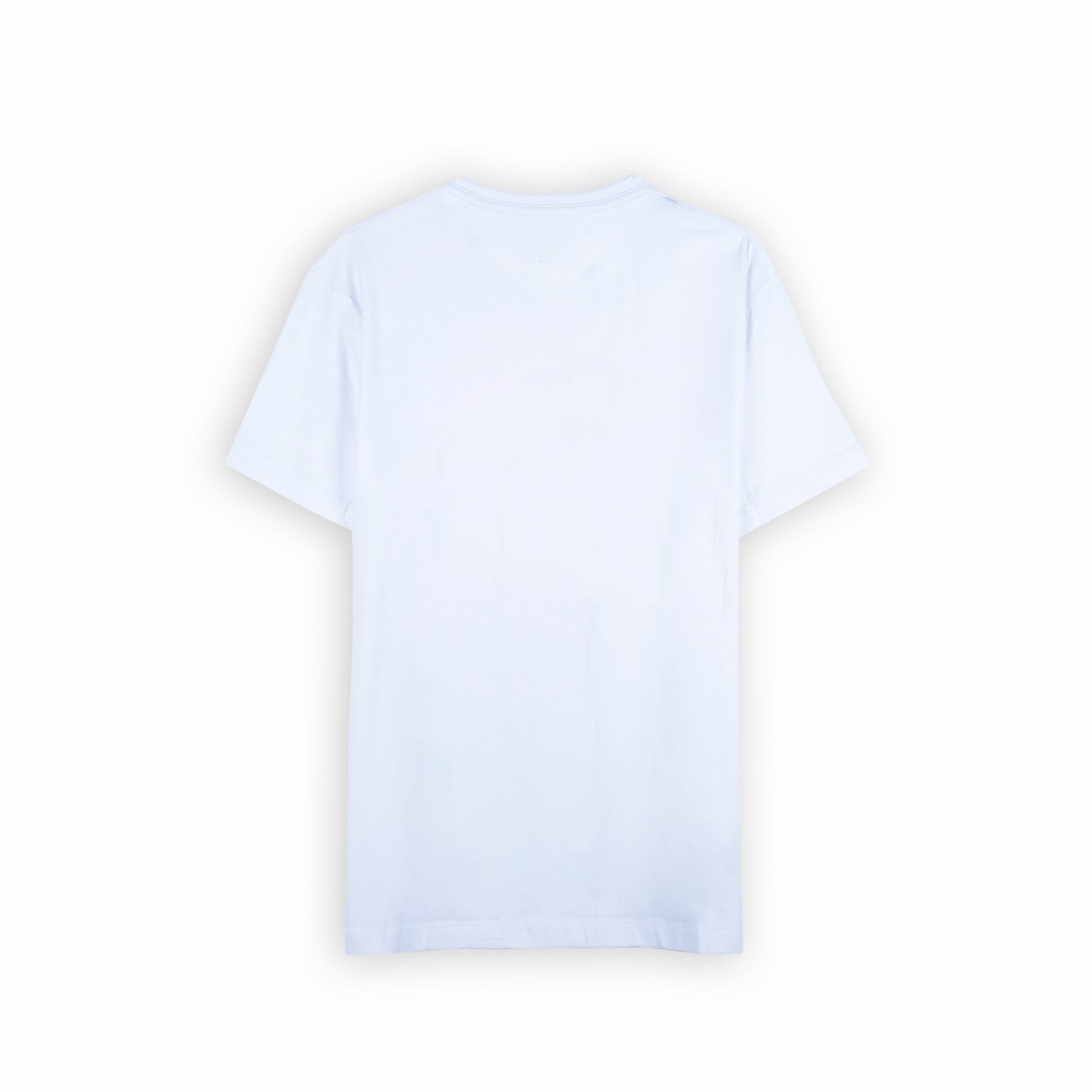 T-Shirt Homem Diesel Branca Minimalista com Logo Discreto no Peito