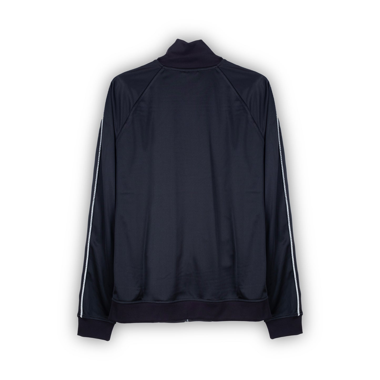 Casaco Homem Diesel Azul Escuro Track Jacket com Fecho Zip e Faixas Laterais