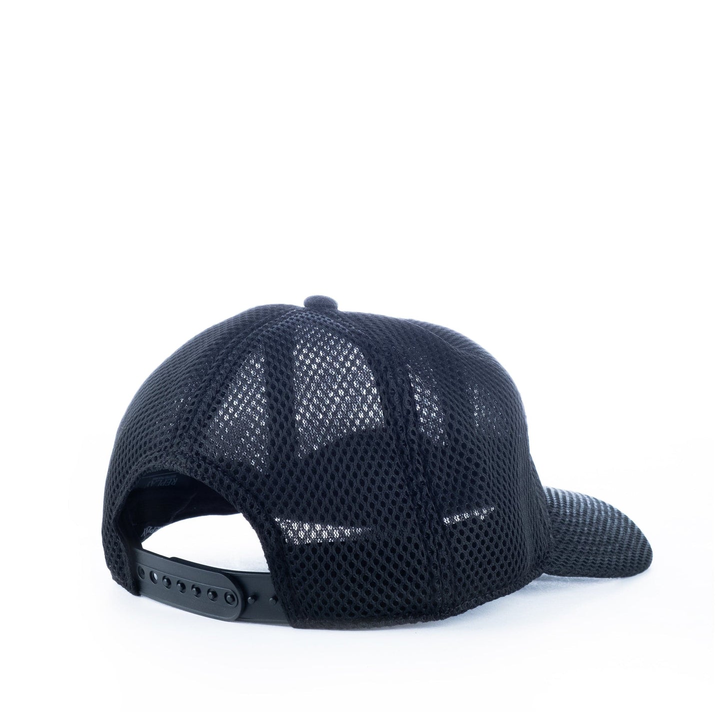 Boné Replay Preto em Rede com Logótipo Verde Fluo