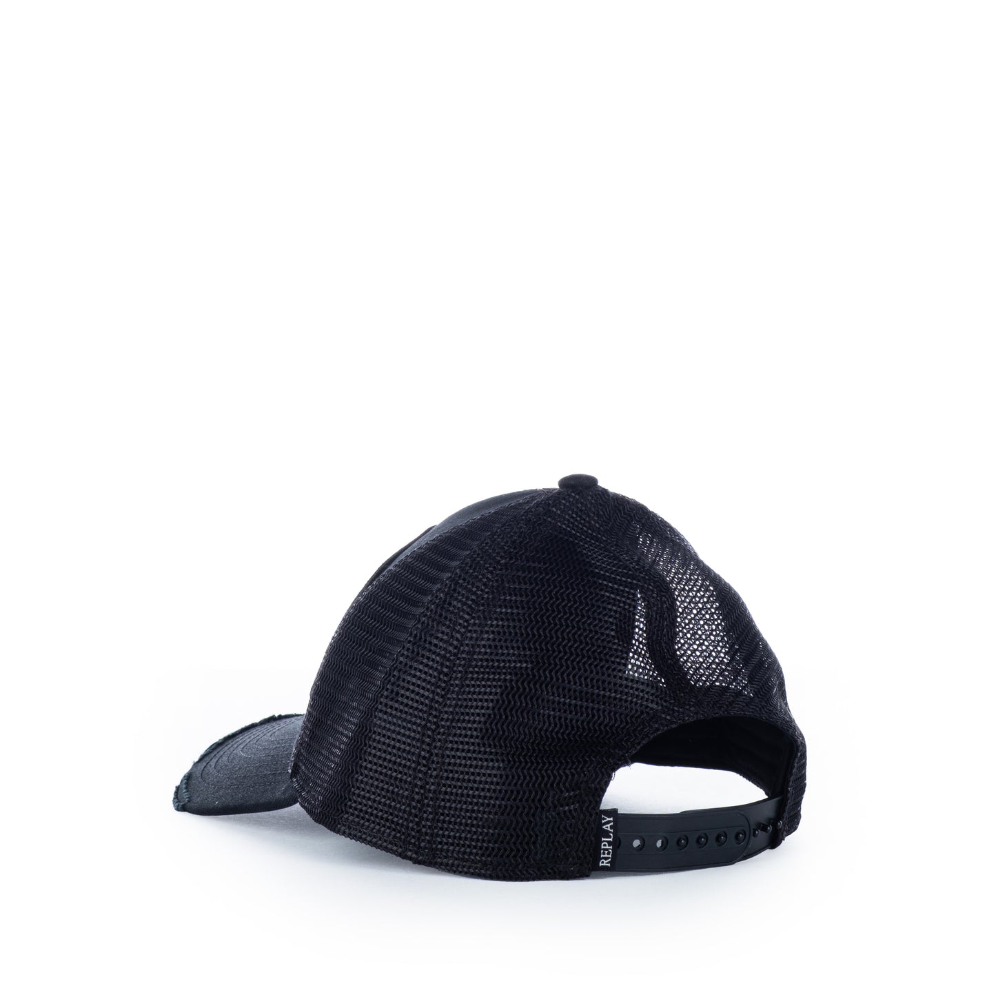 Boné Masculino Replay Preto Bordado