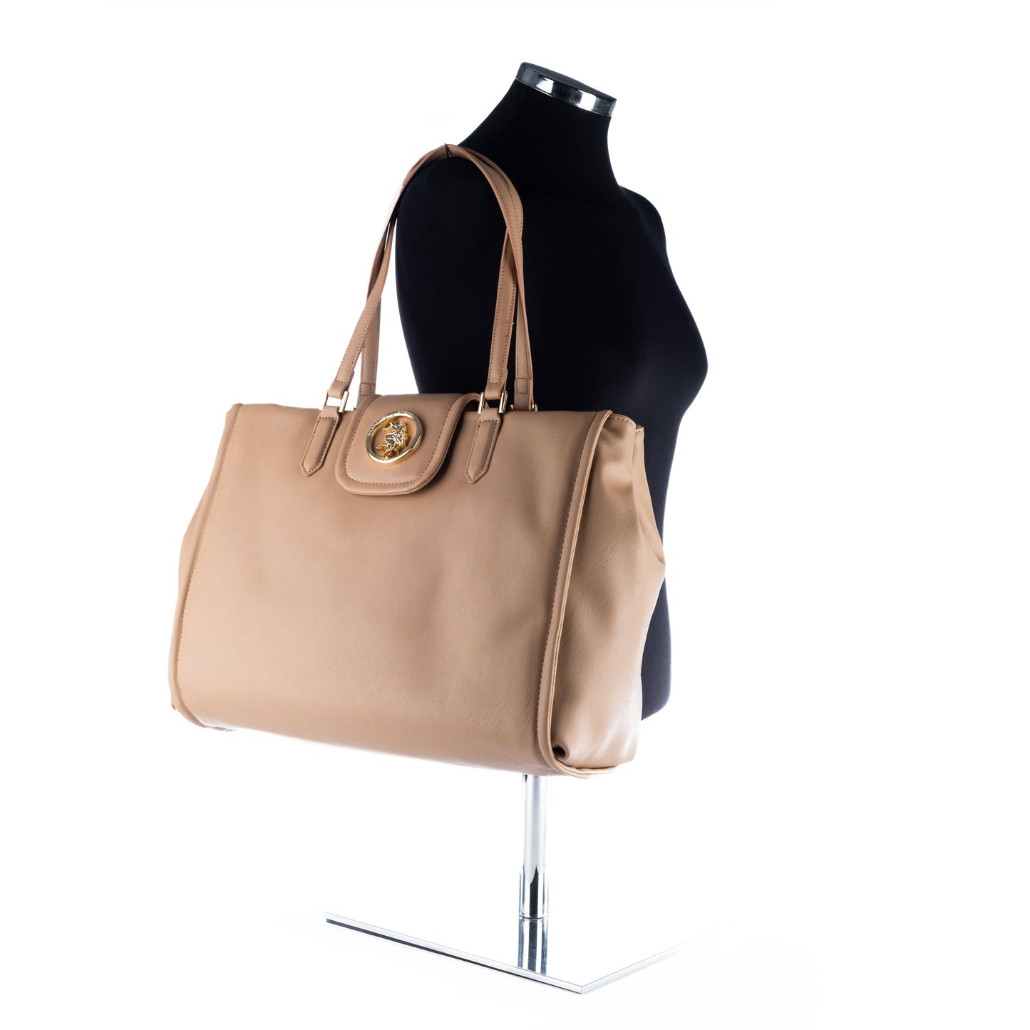 Bolsa Tote Bege Us Polo
