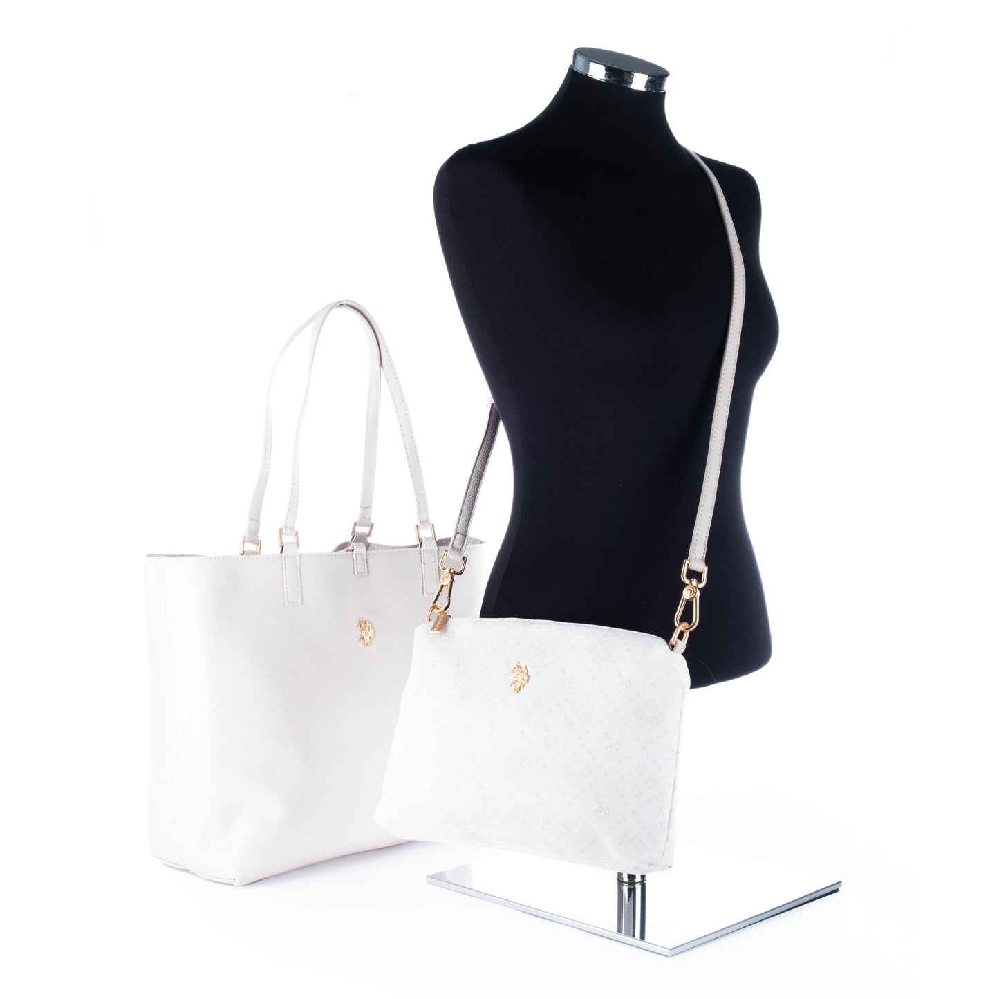 Bolsa Tote Branca Us Polo