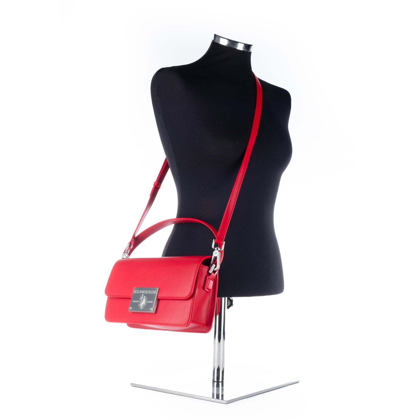 Bolsa Tiracolo Us Polo Vermelha Elegante