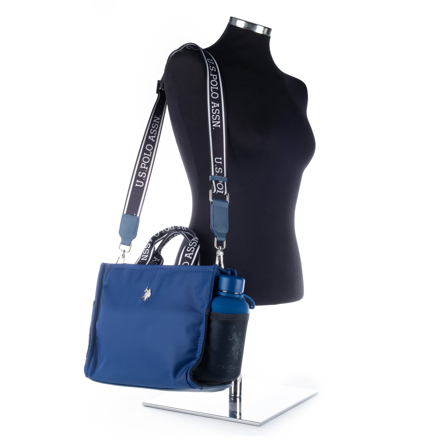 Bolsa Tiracolo Us Polo Azul com Alças Personalizadas