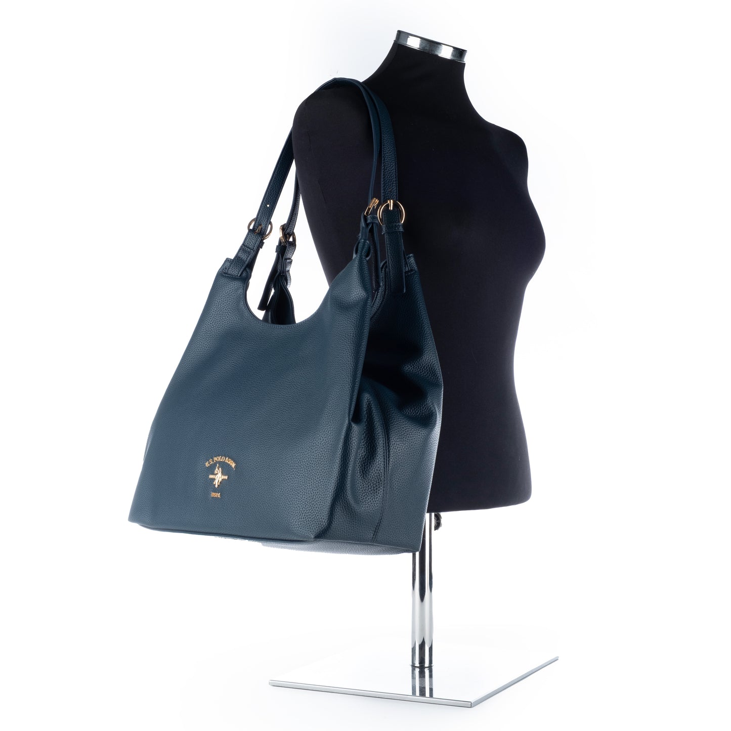 Bolsa Ombro Mulher US Polo em Azul