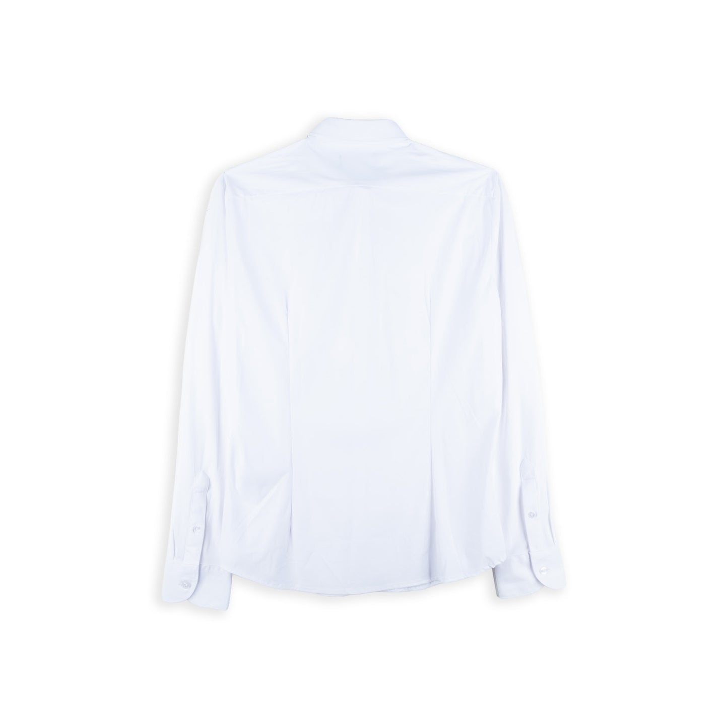 Camisa Homem Yes Zee Branca com Botões Frontais e Manga Comprida