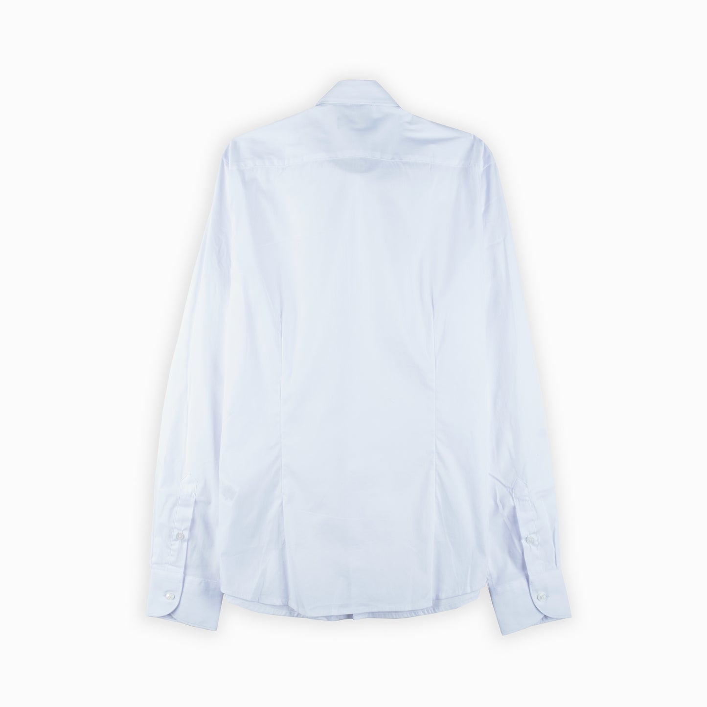 Camisa Homem Clássica Yes Zee Branca com Detalhes Elegantes
