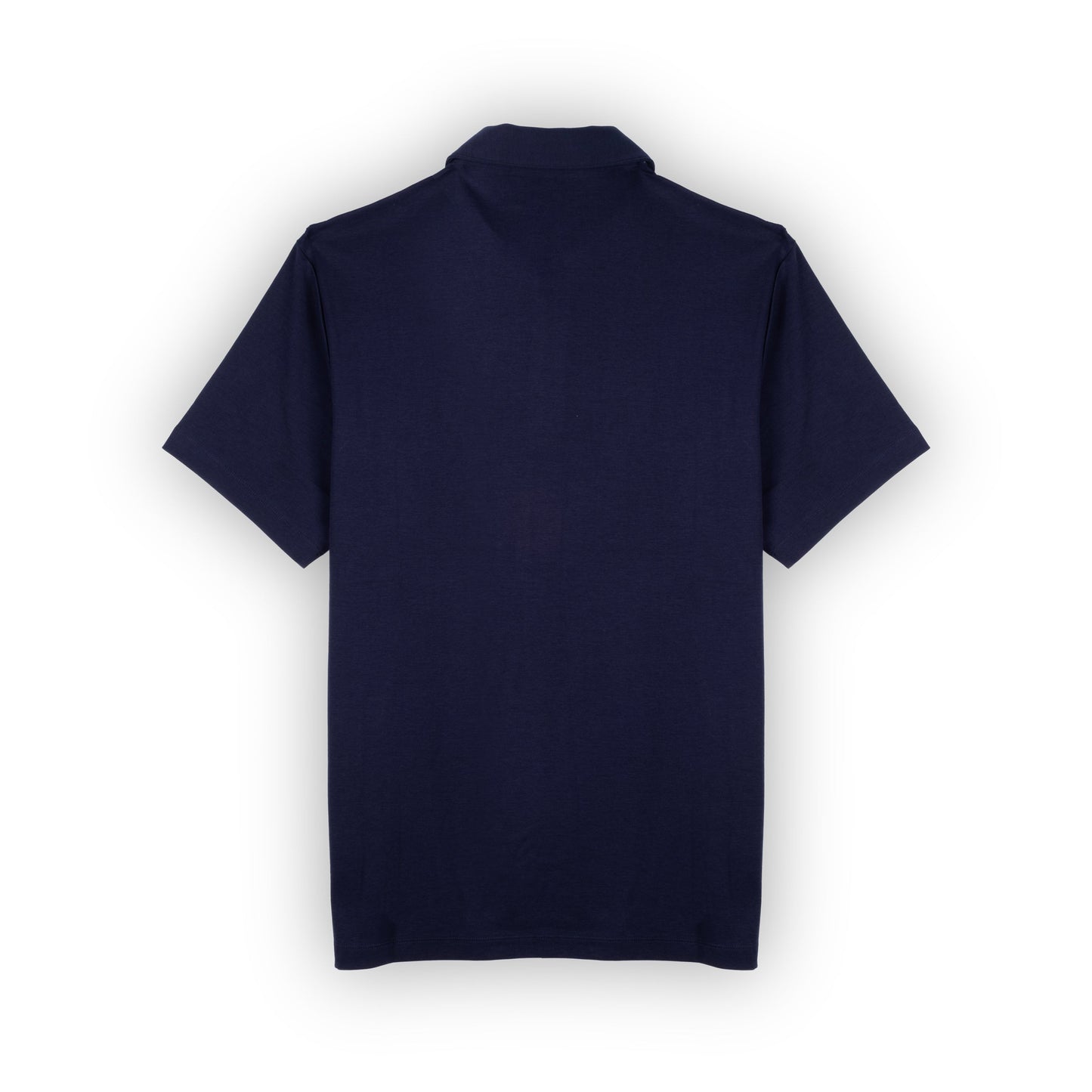 Polo Homem Michael Kors Azul Marinho com Logótipo Bordado e Manga Curta