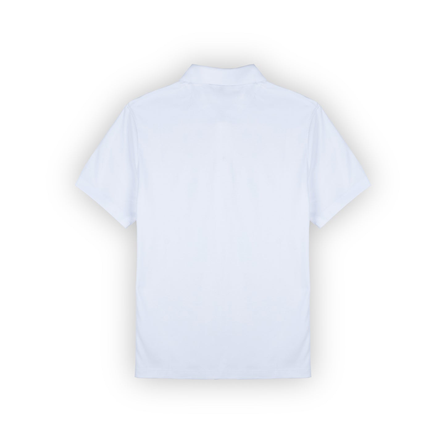 Polo Homem Michael Kors Branco Minimalista em Algodão com Botões