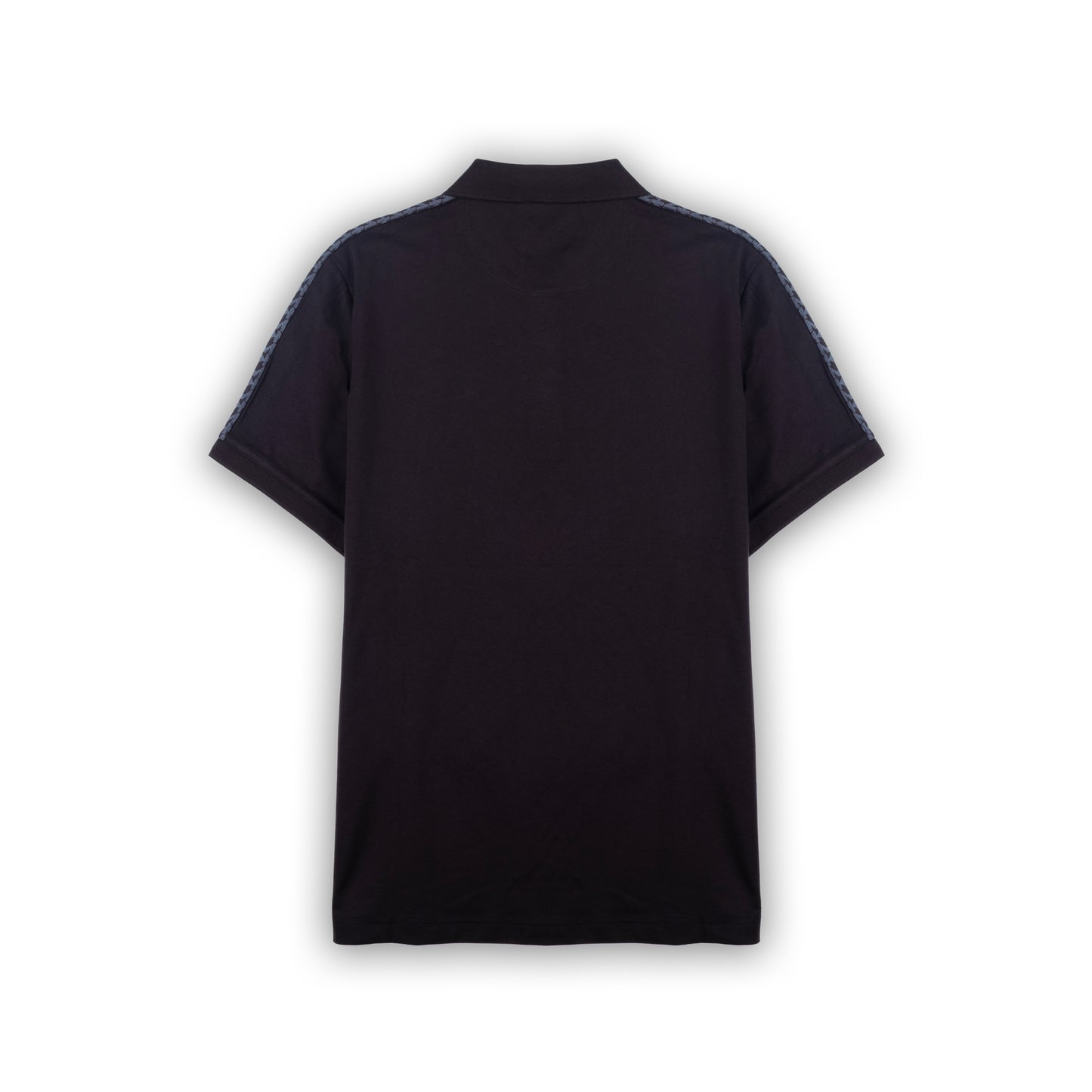 Polo Homem Michael Kors Preto Elegante em Algodão com Botões e Gola Clássica