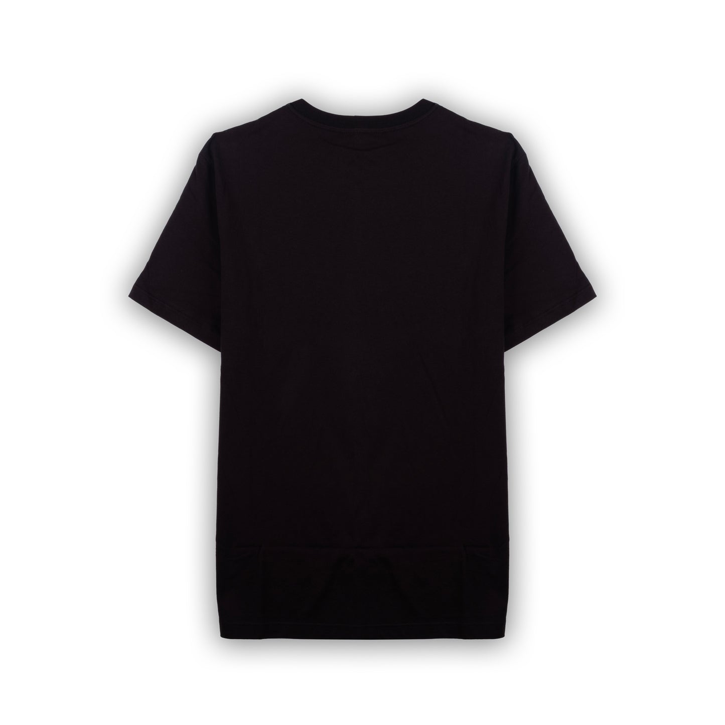 T-shirt Homem Michael Kors Preto com Logo Circular MK Contrastante