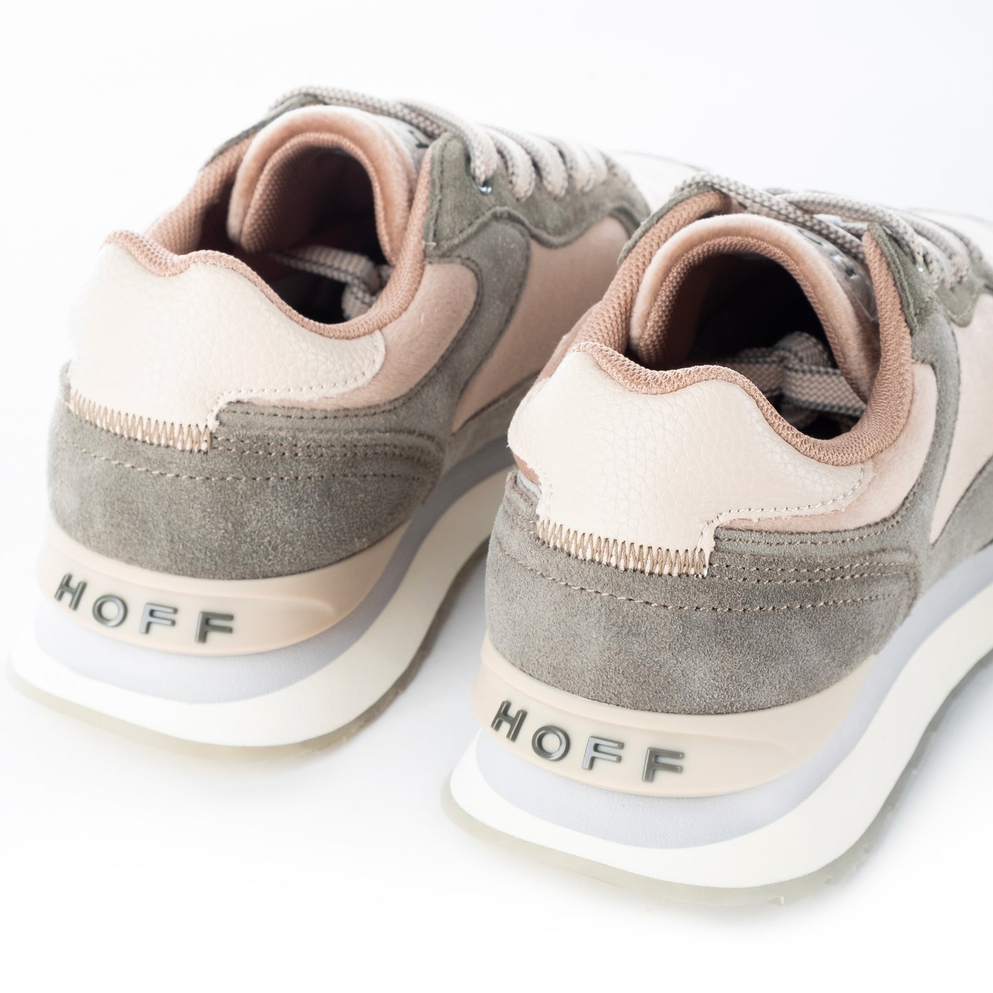 Ténis Mulher Hoff City Mexico Cinza e Bege
