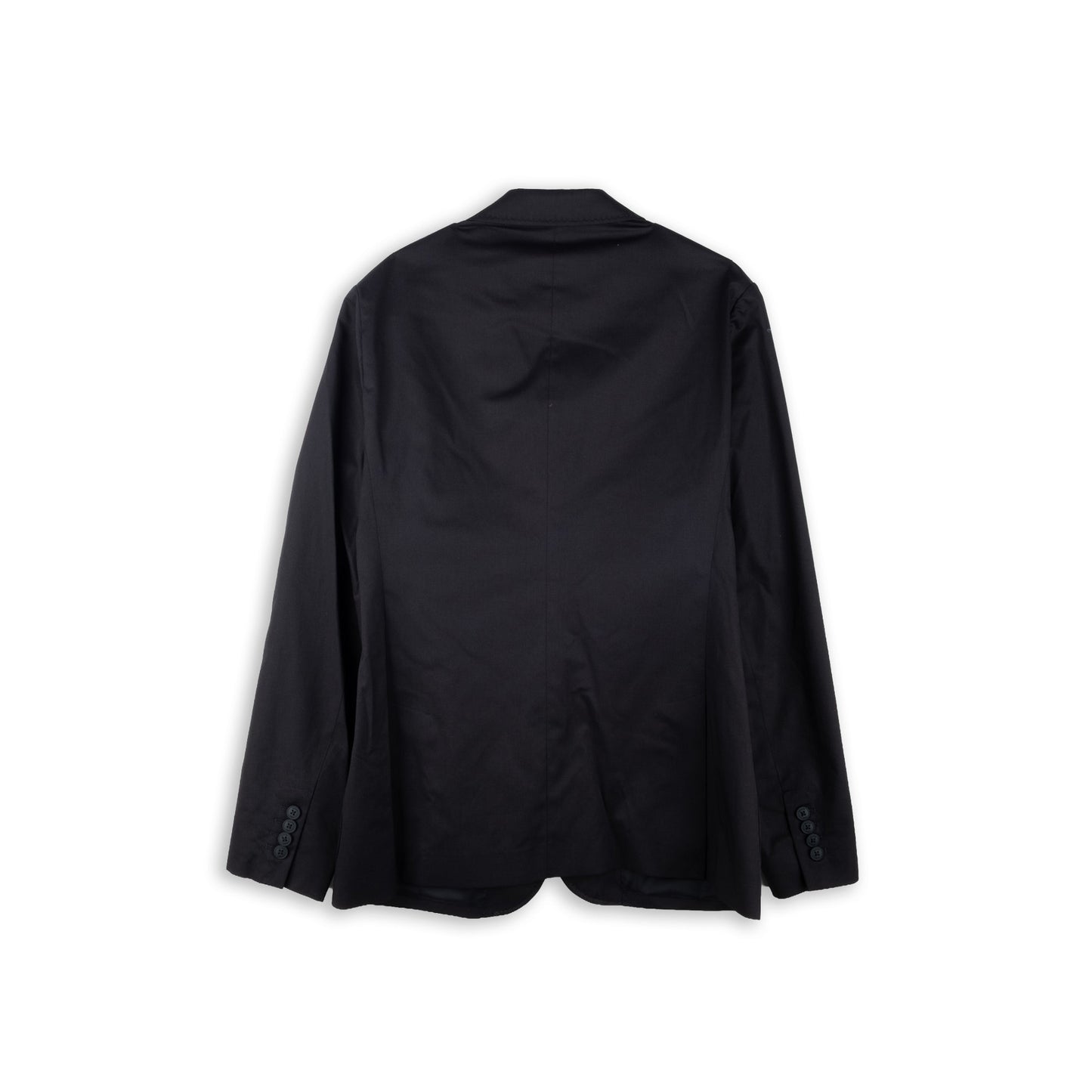 Blazer Homem Michael Kors Preto com Lapela Clássica e Fecho de Botões