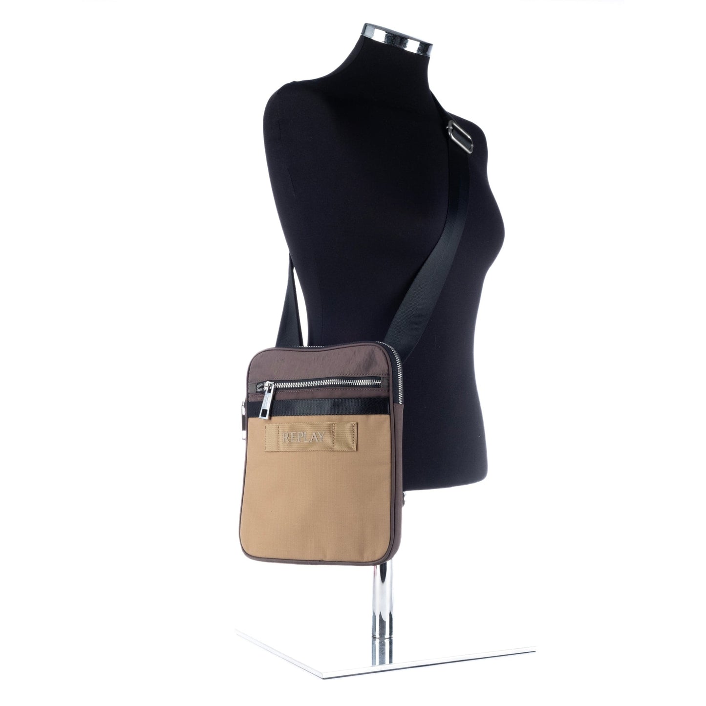 Bolsa Tiracolo Homem REPLAY Camel