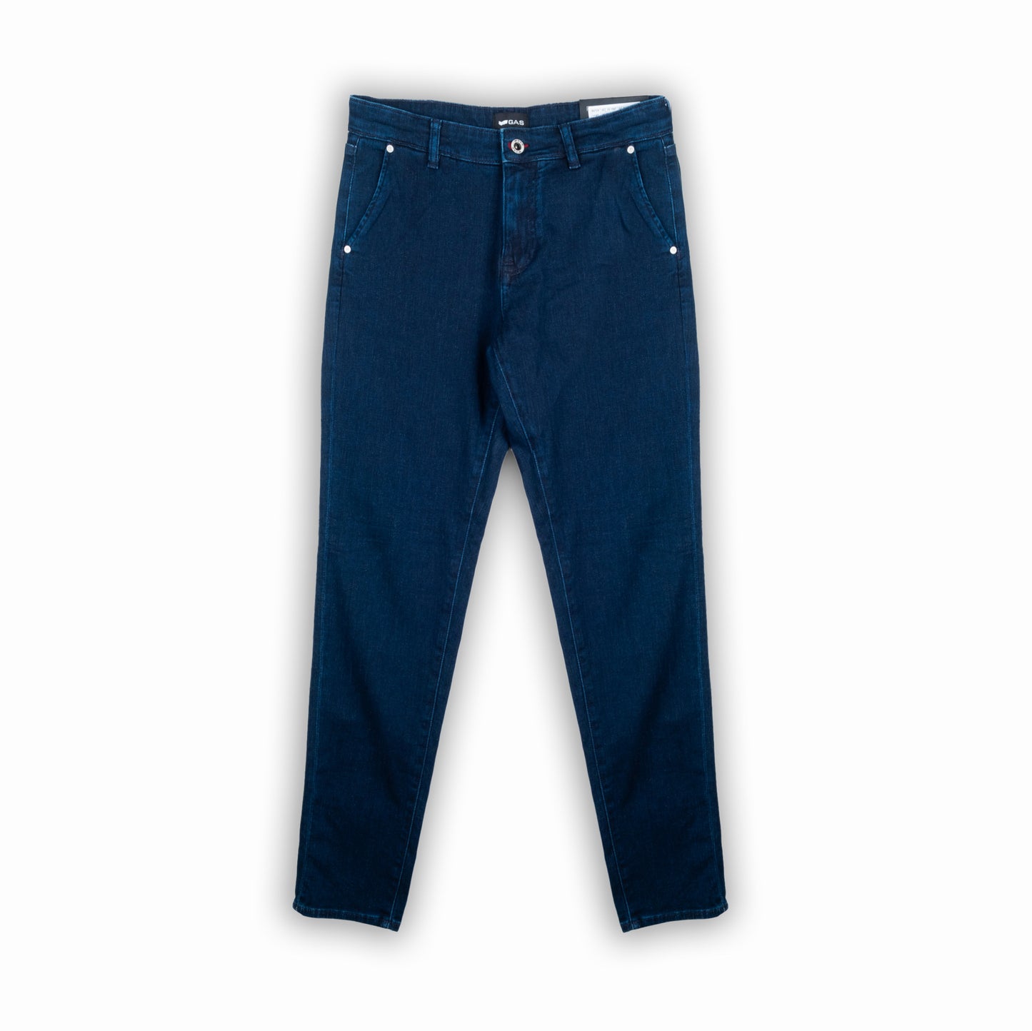 Calças de Ganga Homem GAS Azul Escuro Slim Fit em Denim