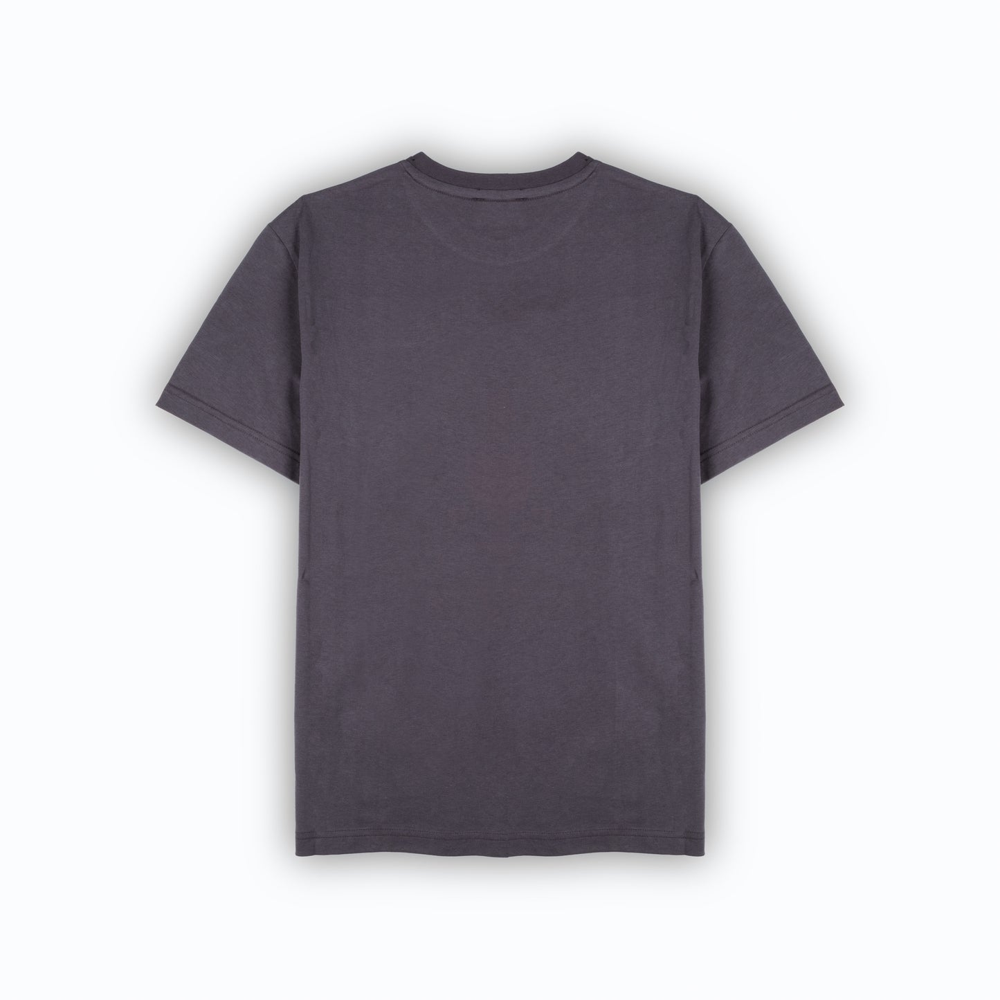 T-Shirt Homem Gas Cinza com Logo Discreto