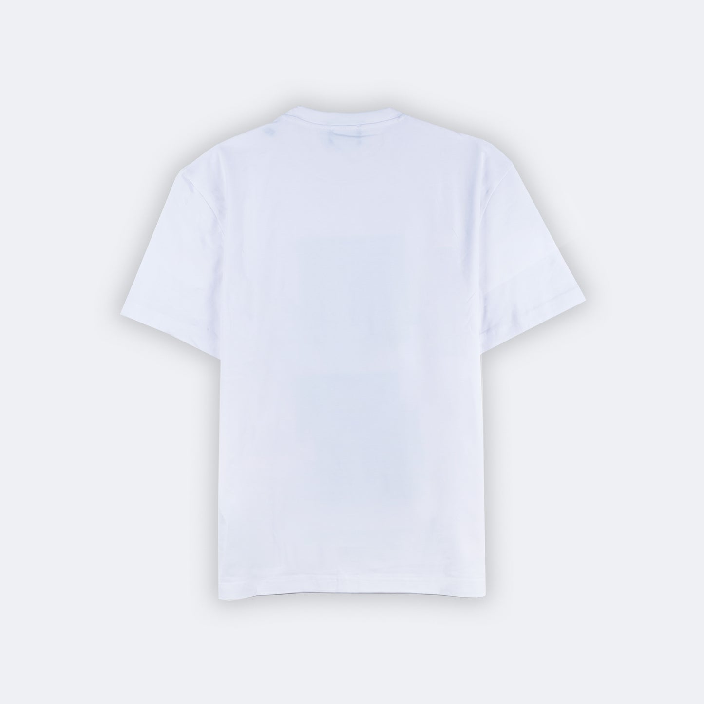 T-Shirt Homem Gas Branca com Estampa Minimalista