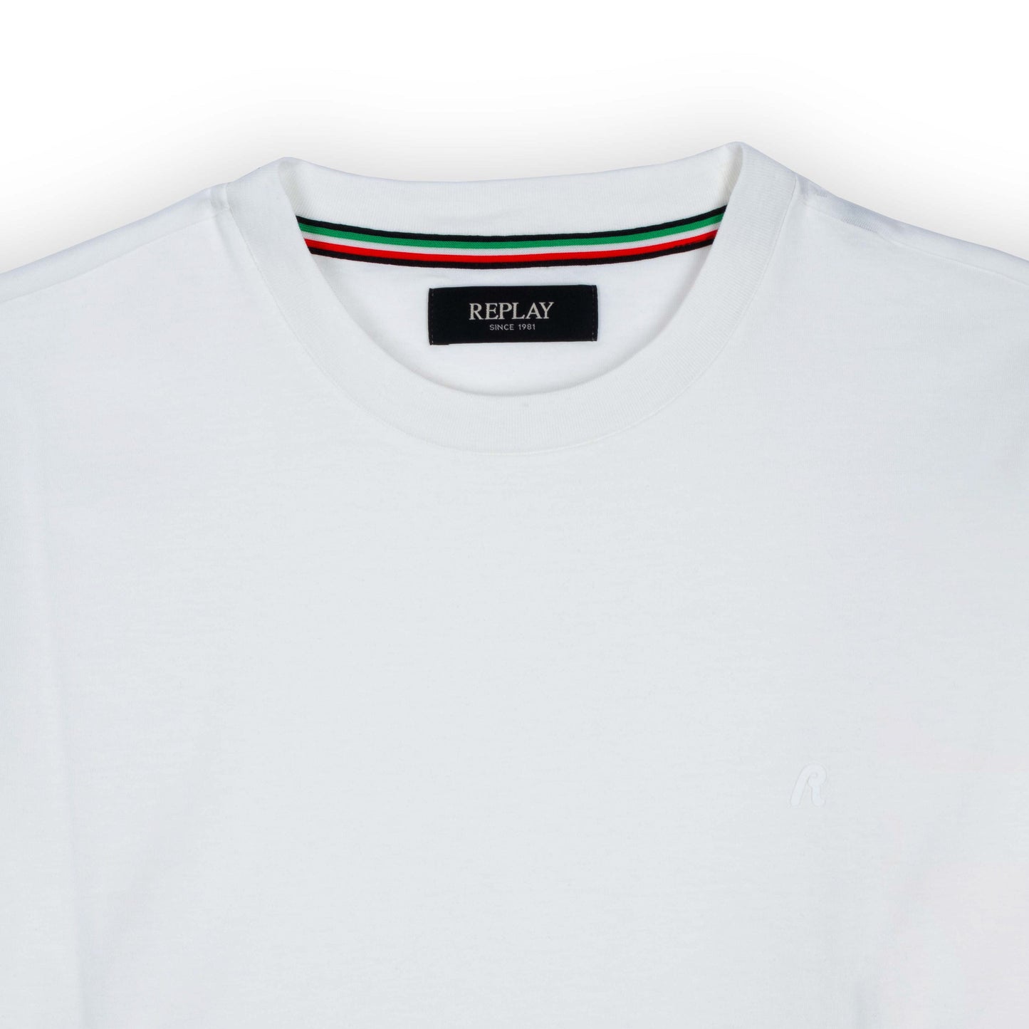 T-Shirt Homem Replay Branca