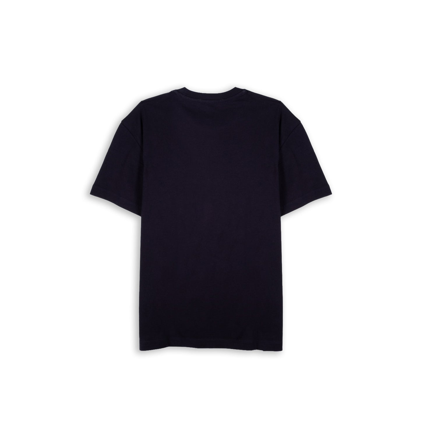 T-Shirt Homem Replay Preta com Bolso no Peito e Emblema da Marca