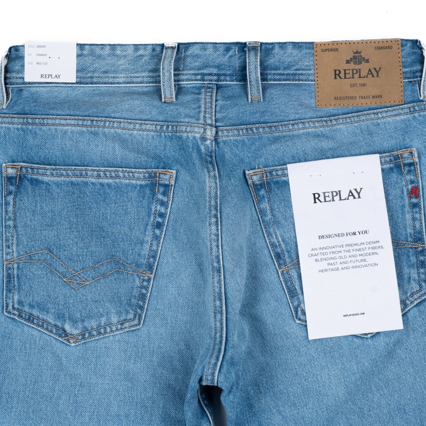 Calças Jeans Homem Replay