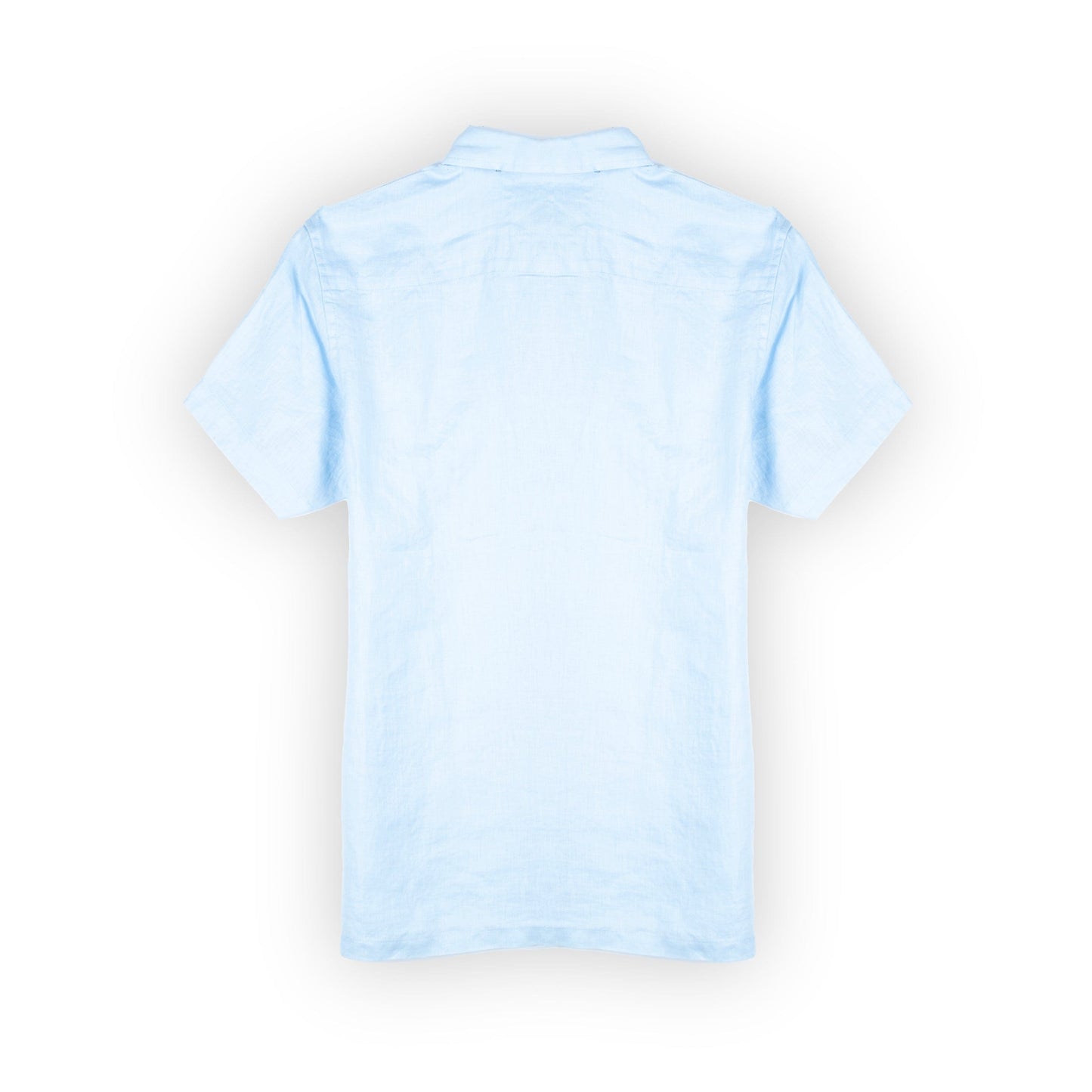 Camisa Masculina Scotch & Soda Azul Claro com Botões e Bolso