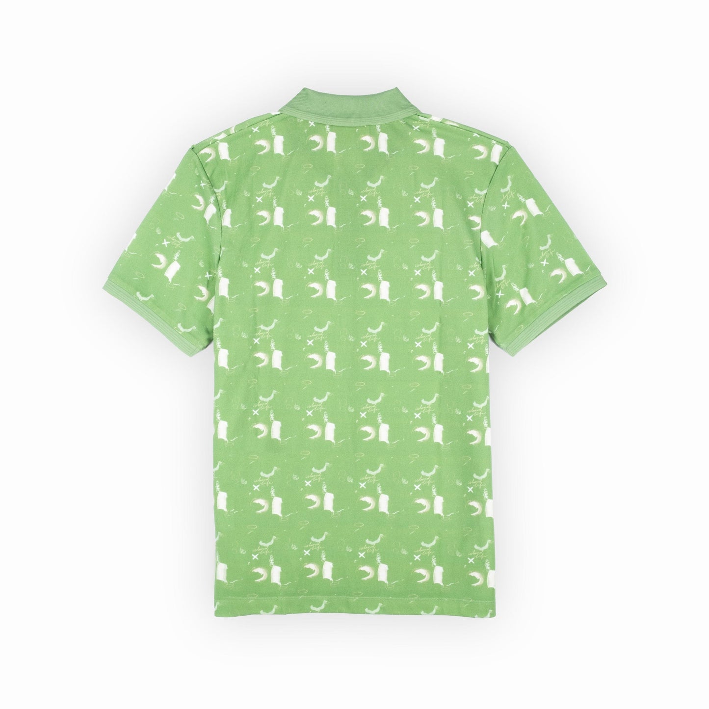 Homem Polo Scotch&Soda Verde Estampado Moderno