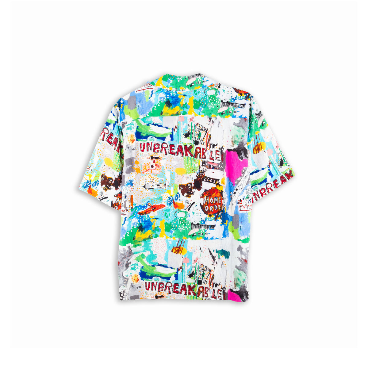 Camisa Homem Scotch & Soda Branca com Estampado Gráfico