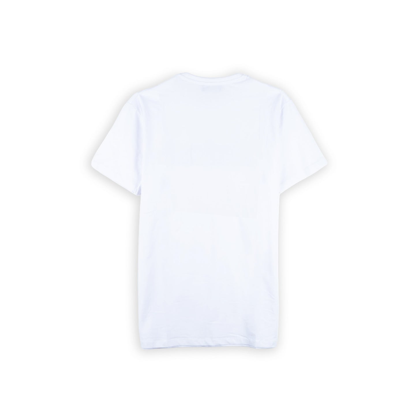 T-Shirt Curta Homem Yes Zee Branca com Gráfico Urbano