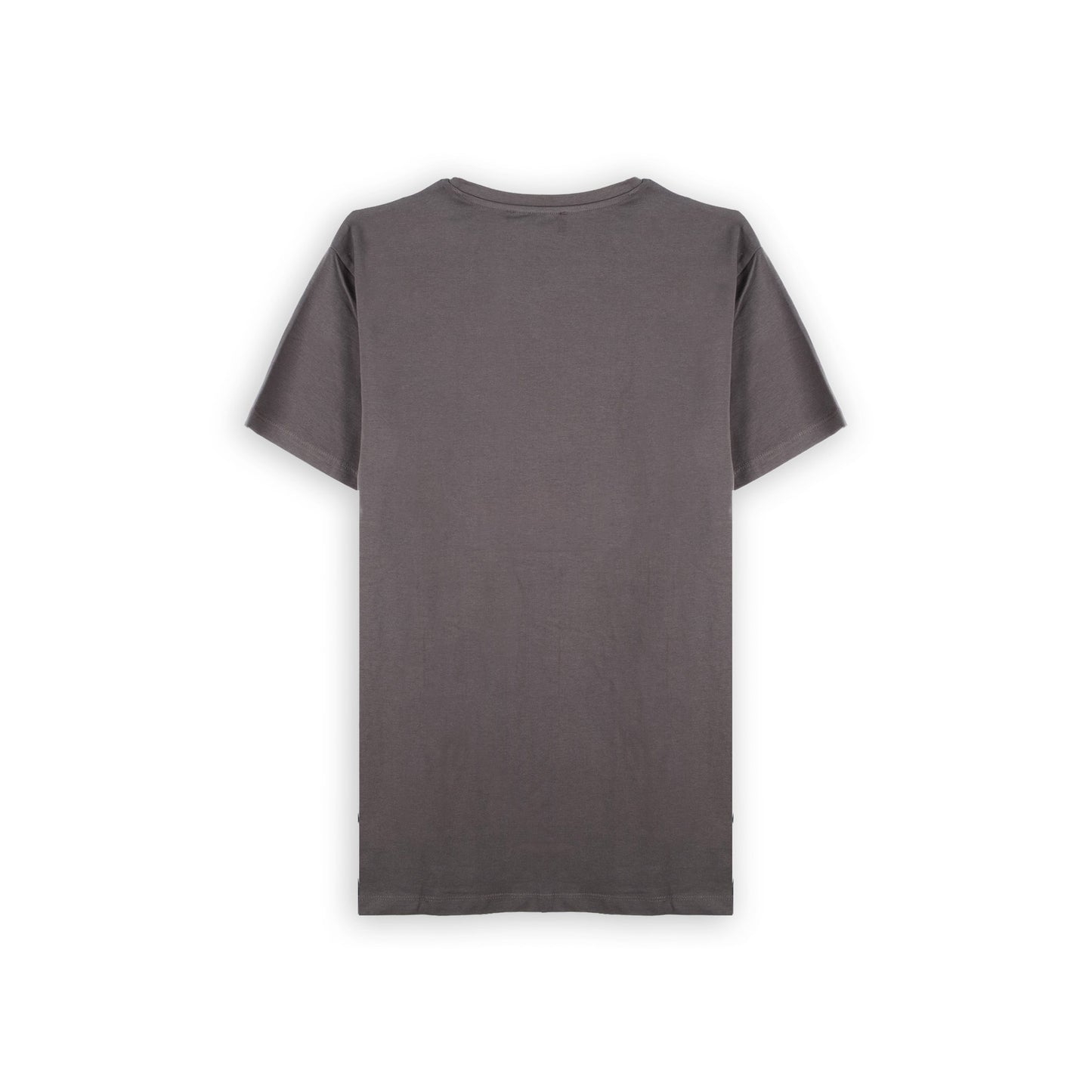 T-Shirt Homem Yes Zee Cinzenta com Logótipo Discreto