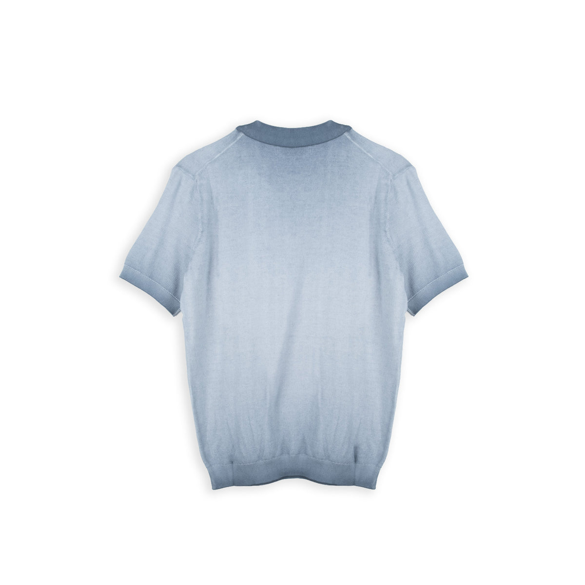 Polo de Malha Homem Replay Azul-Claro com Bolso