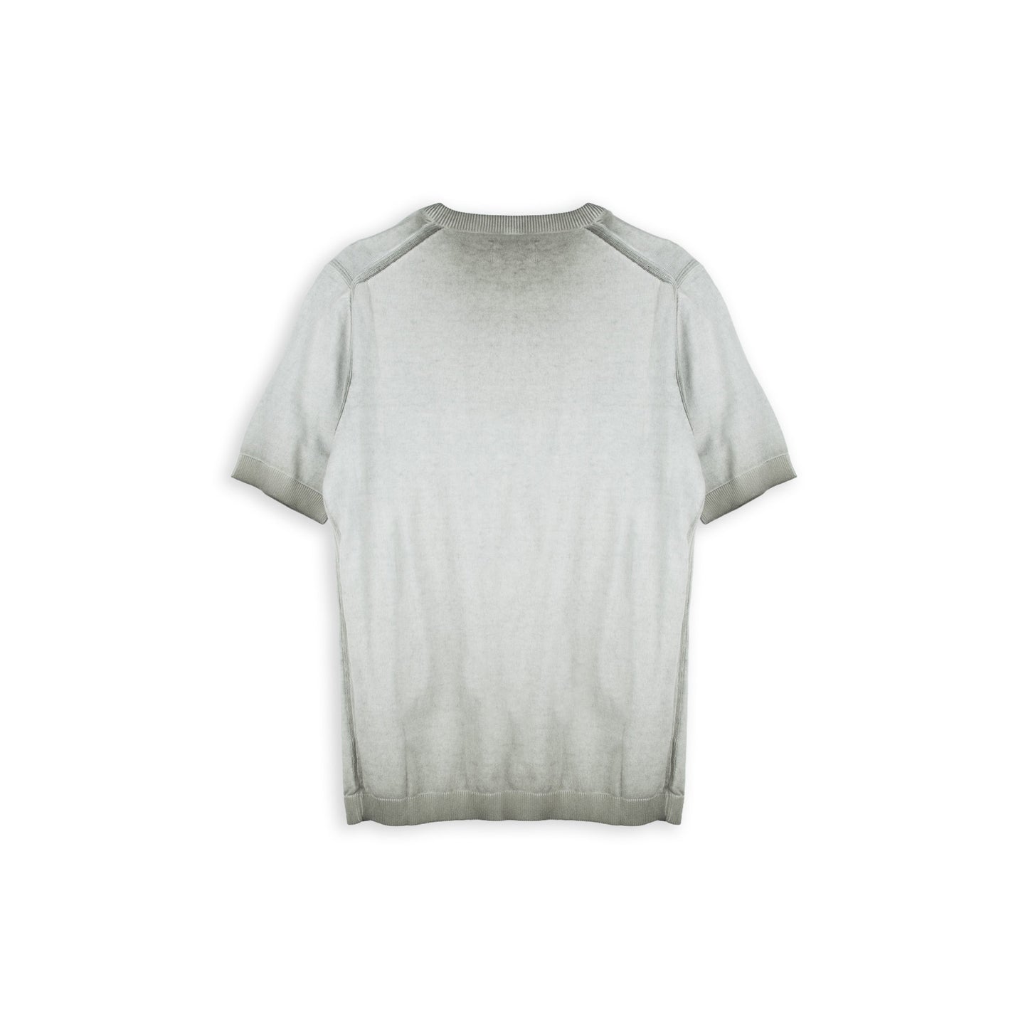Camisola Homem Replay Verde Claro de Manga Curta com Logótipo Bordado