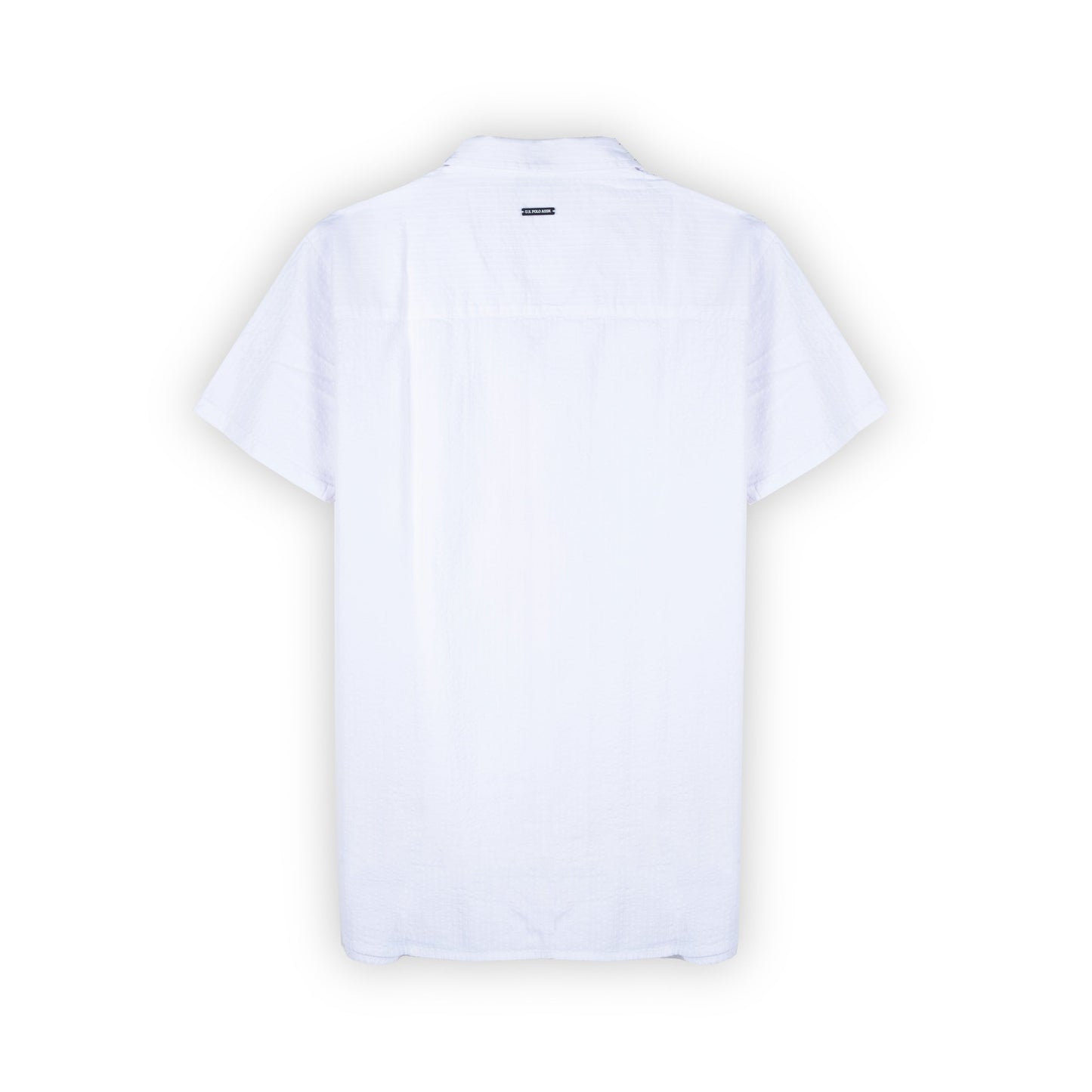 Camisa Us Polo Homem Branca com Bolso