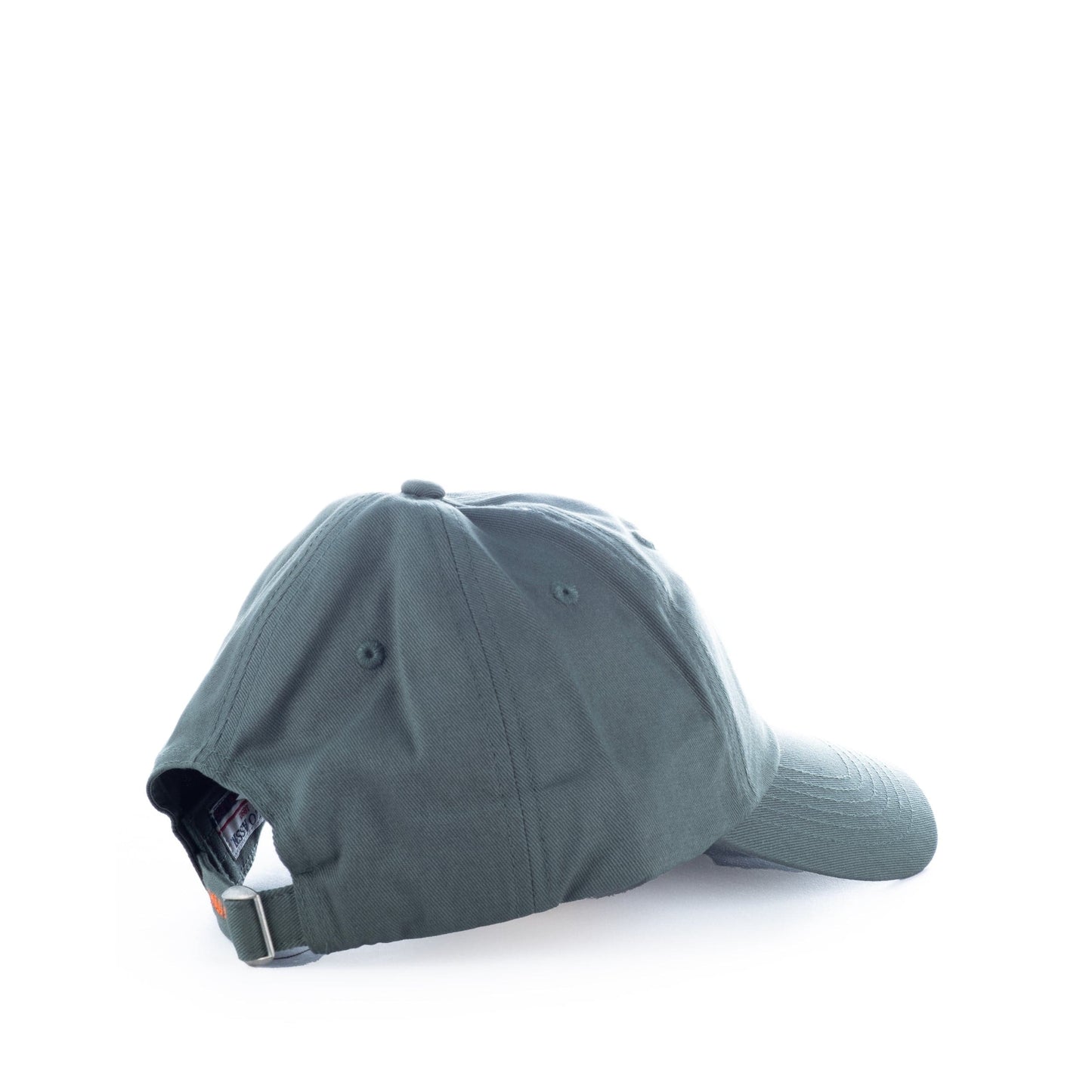 Boné US Polo Verde com Logótipo Laranja Bordado