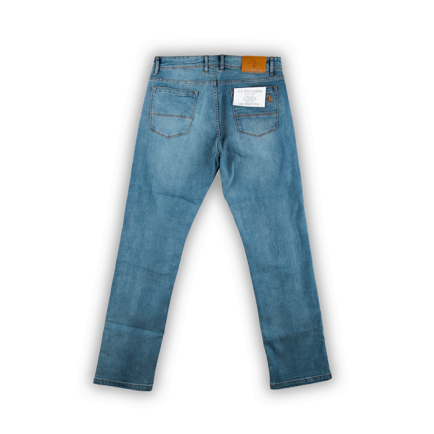 Calças Jeans Homem US Polo Azul Claro