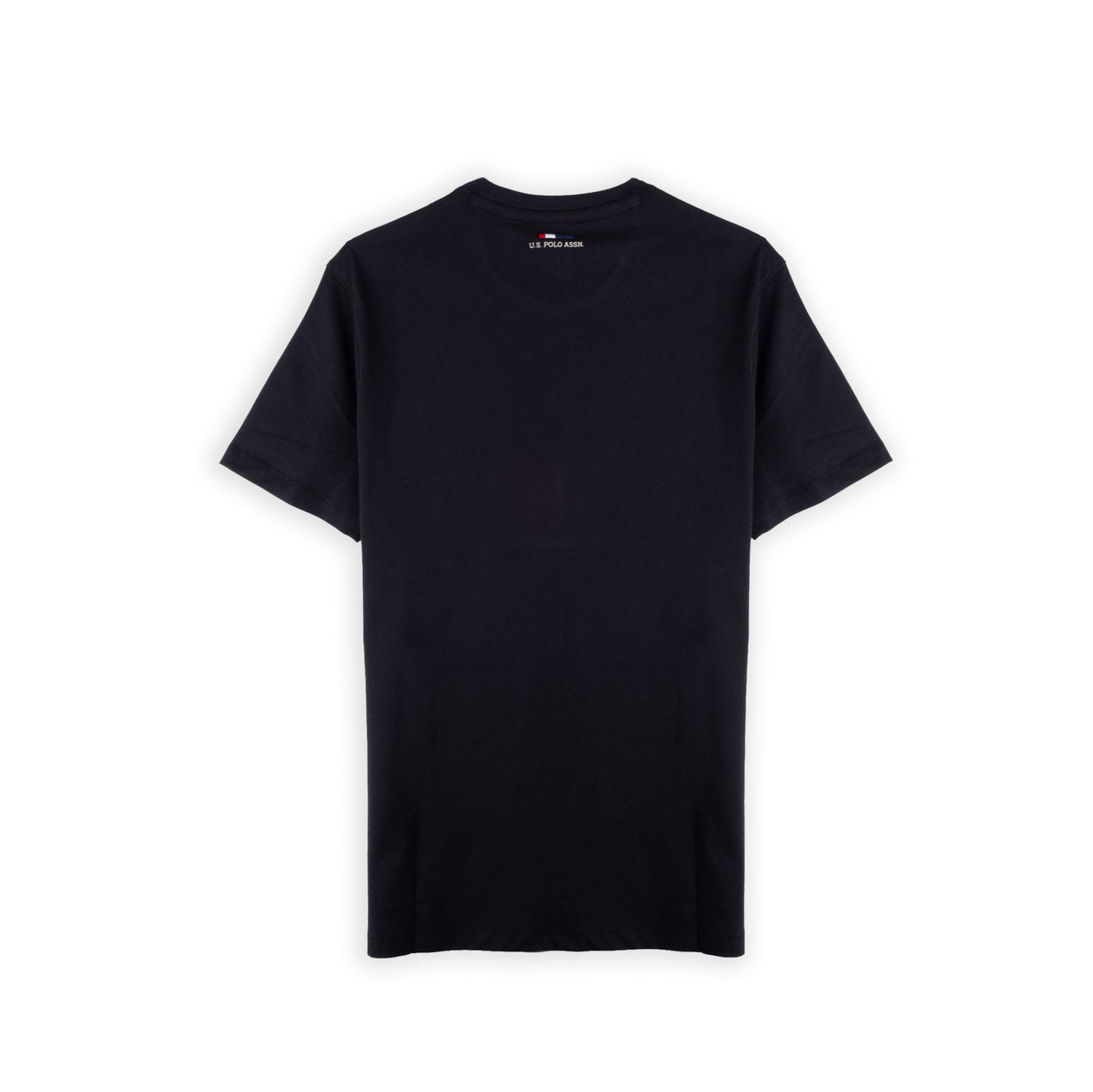 T-shirt Homem U.S. Polo Assn. Preta com Logótipo Bordado