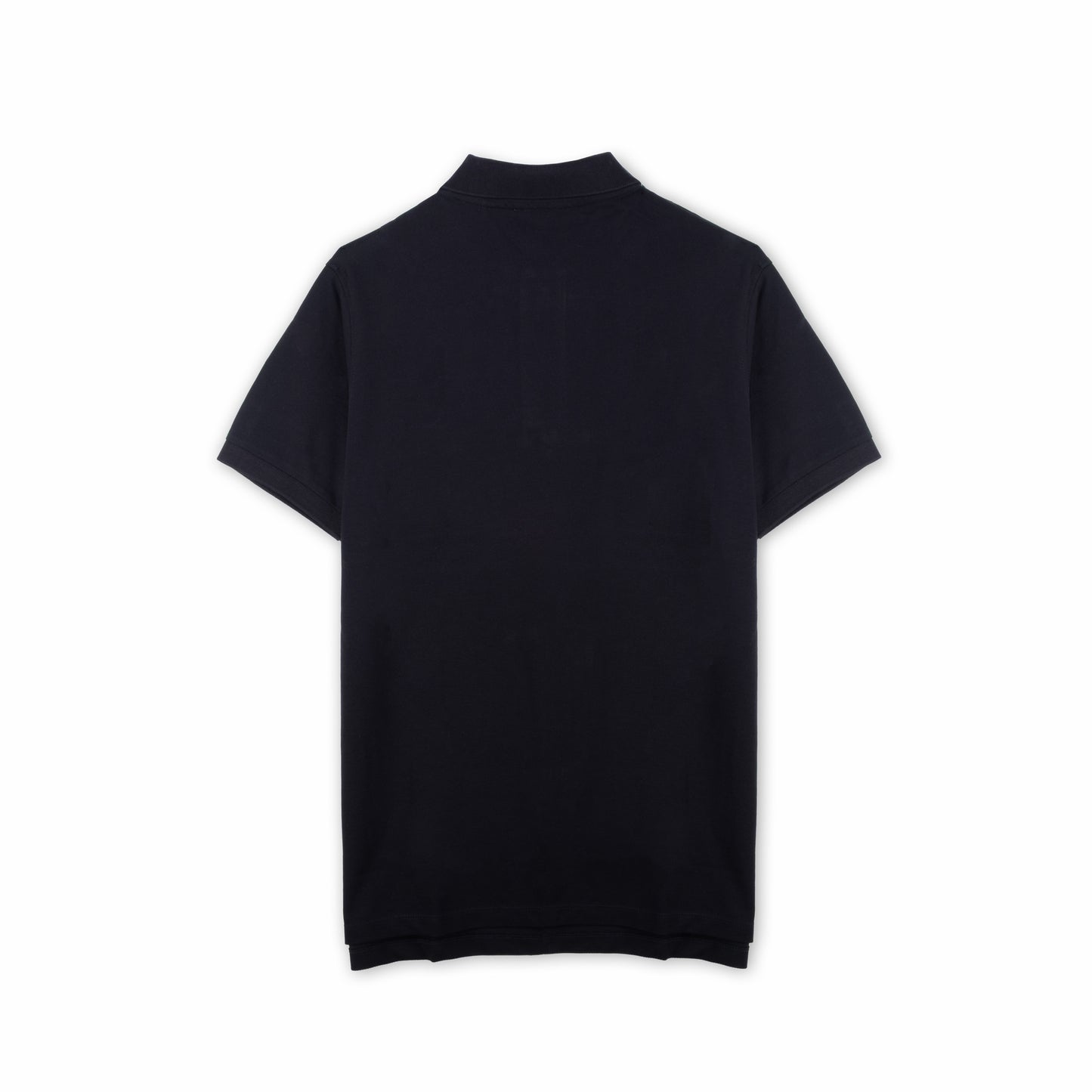 Polo Homem US Polo Preto com Logo Bordado no Peito e Gola Clássica