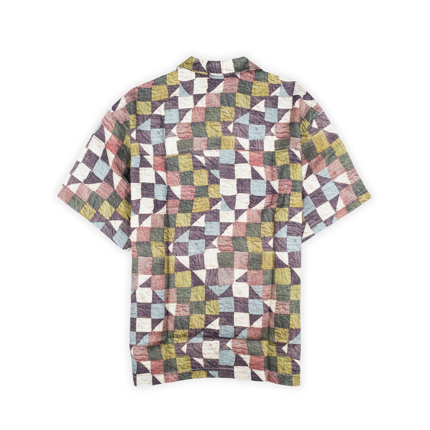 Camisa Homem Casual Scotch & Soda Colorida com Padrão Geométrico