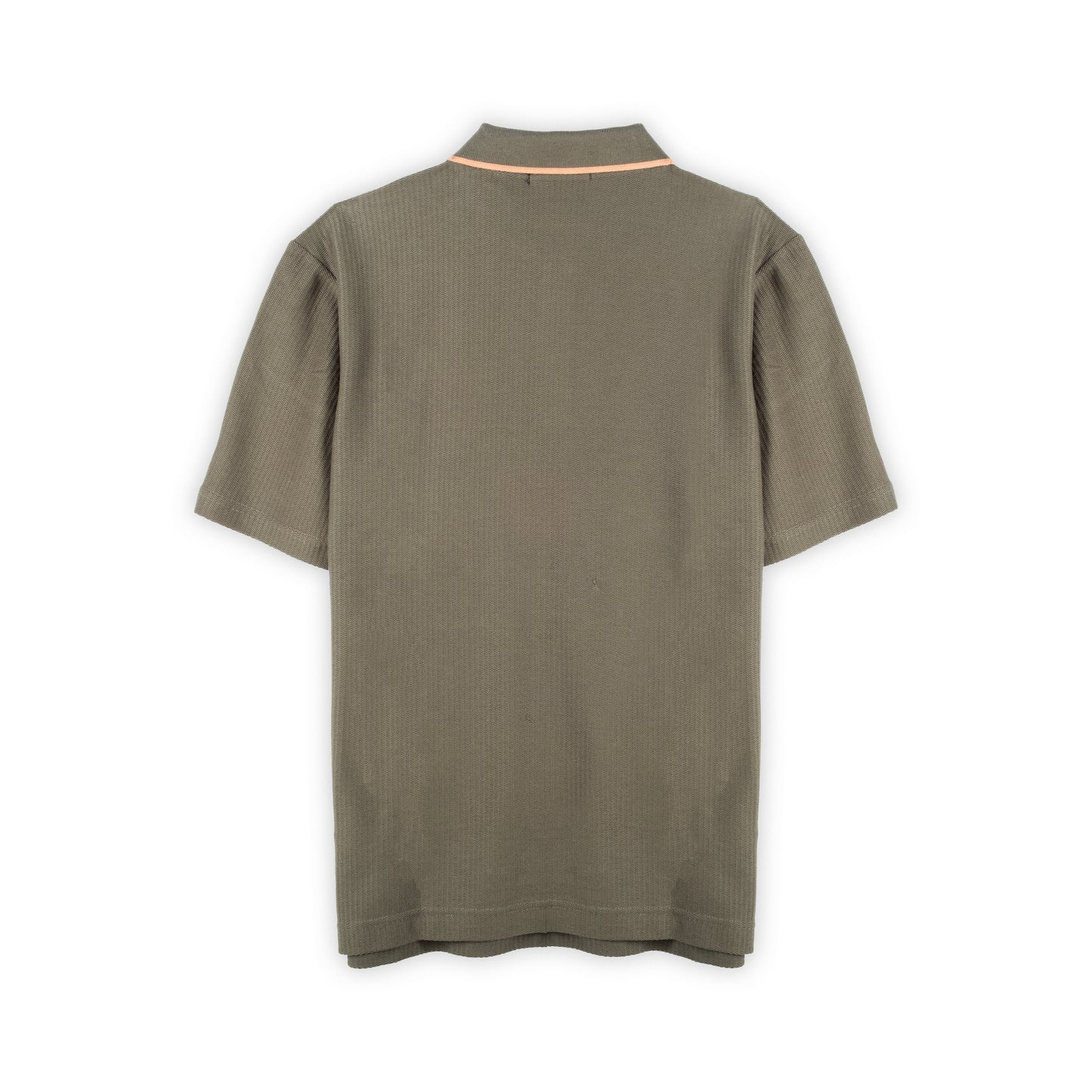 Polo Homem Scotch & Soda Verde com Detalhe Laranja