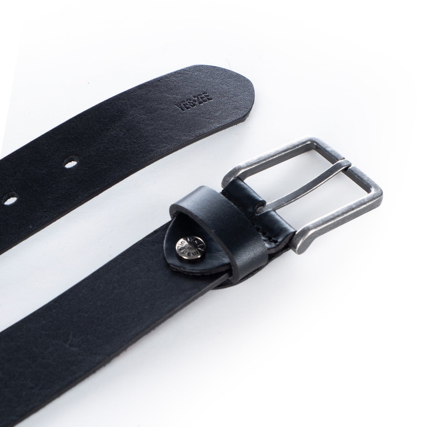 Cinto Homem Yes Zee Preto com Fivela Metálica