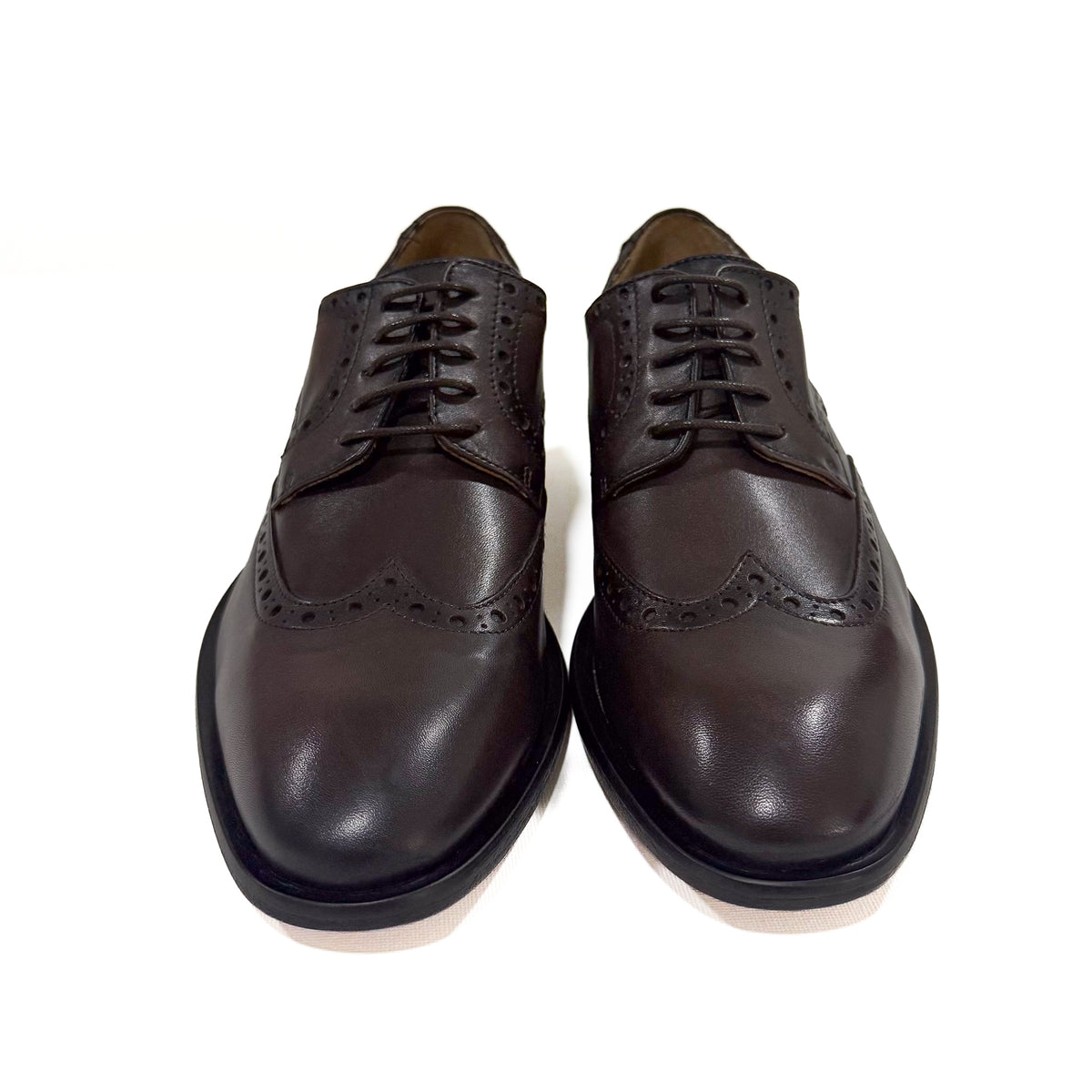 Sapatos Homem Castanhos em Pele com Atacadores, Made in Portugal