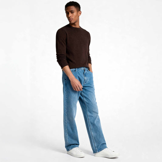 Calças de Ganga Homem Michael Kors Azul Claro